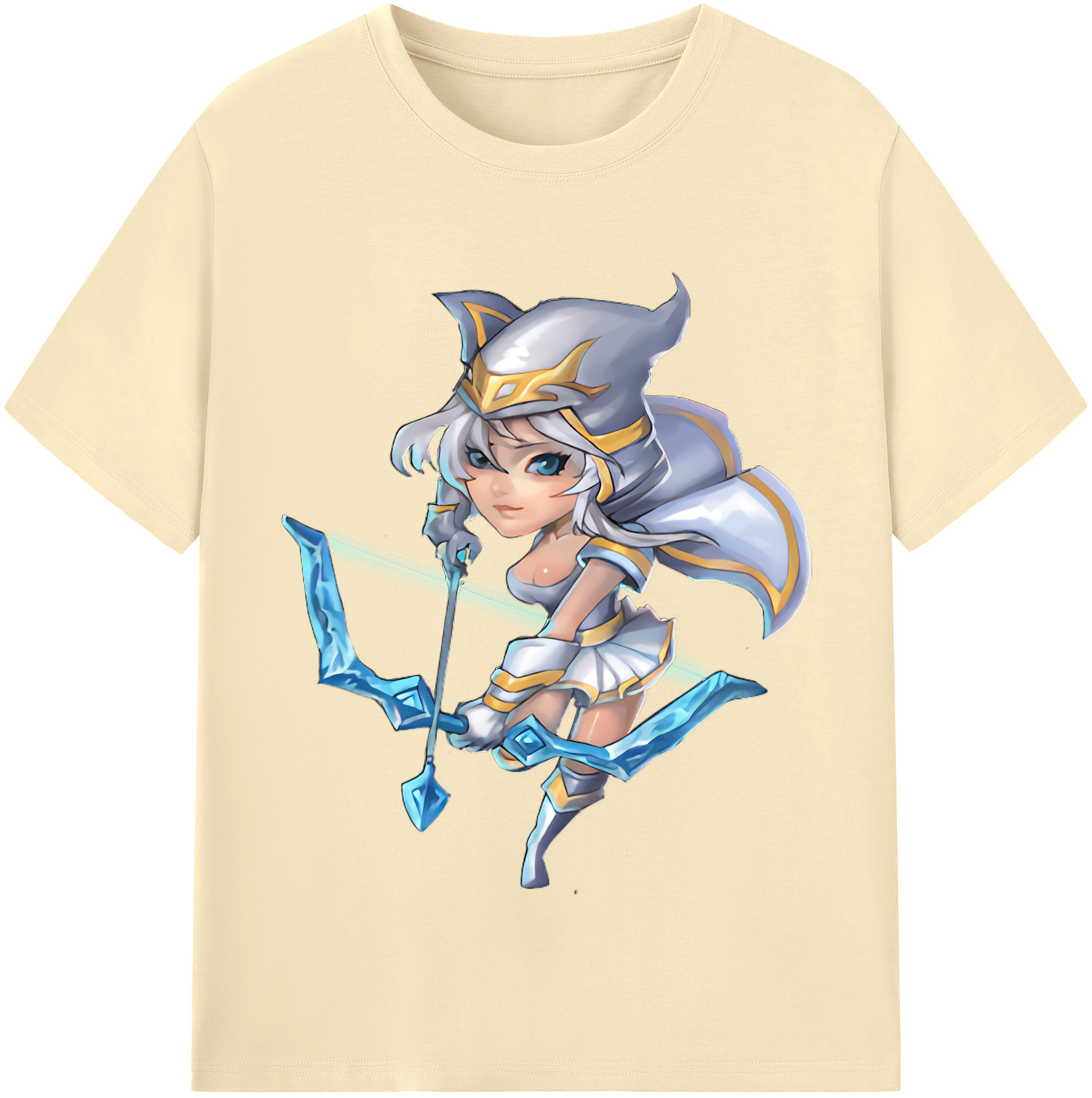 リーグ・オブ・レジェンド League of Legends LOL 綿100％半袖Tシャツ（フロントプリント）