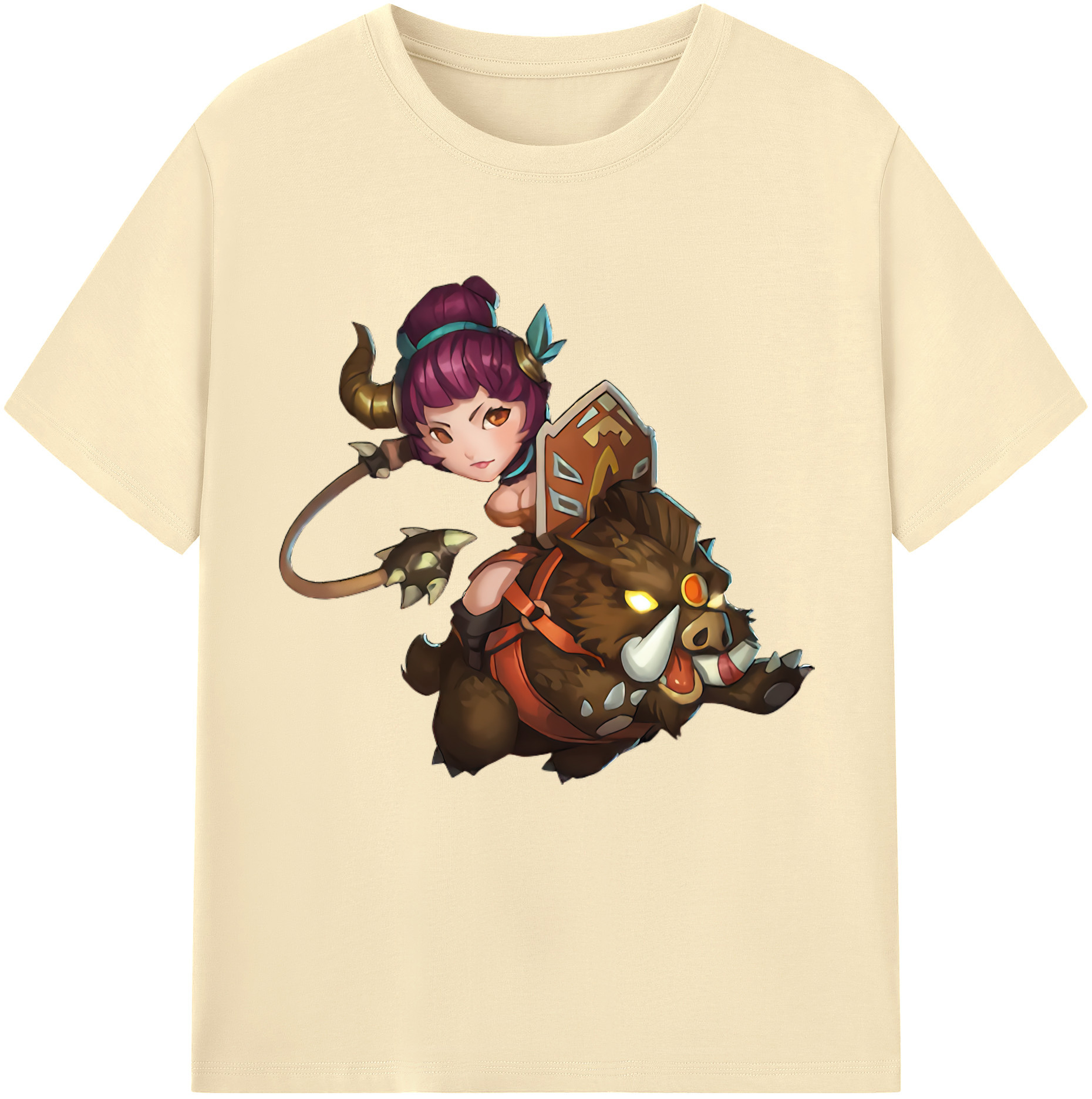 （画像用） リーグ・オブ・レジェンド League of Legends LOL 綿100％半袖Tシャツ（フロントプリント）