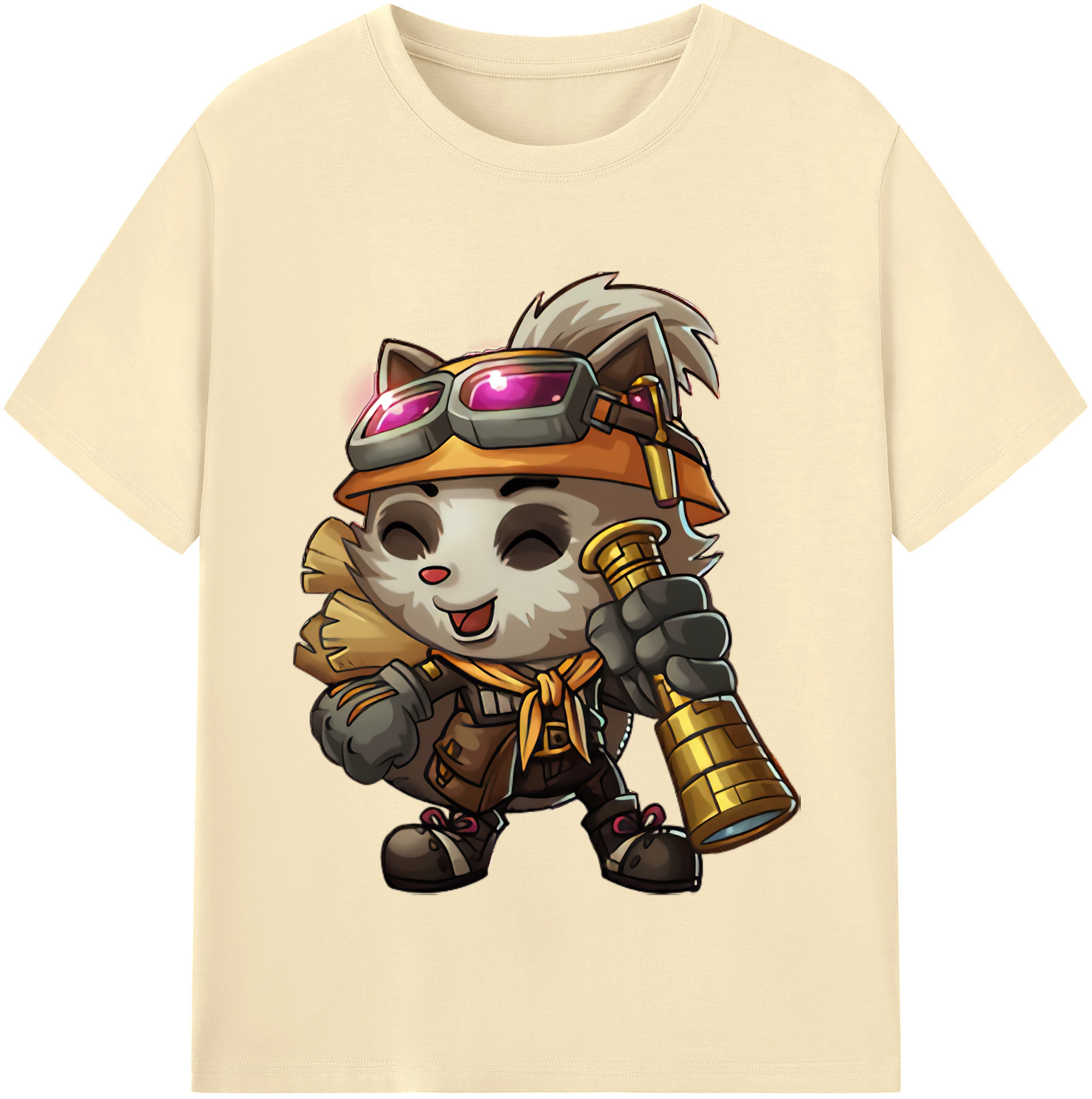 リーグ・オブ・レジェンド League of Legends LOL 綿100％半袖Tシャツ（フロントプリント）