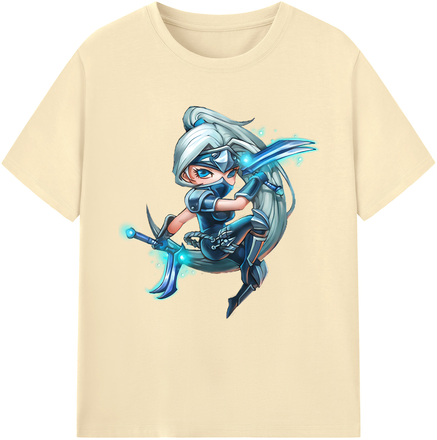 リーグ・オブ・レジェンド League of Legends LOL 綿100％半袖Tシャツ（フロントプリント）