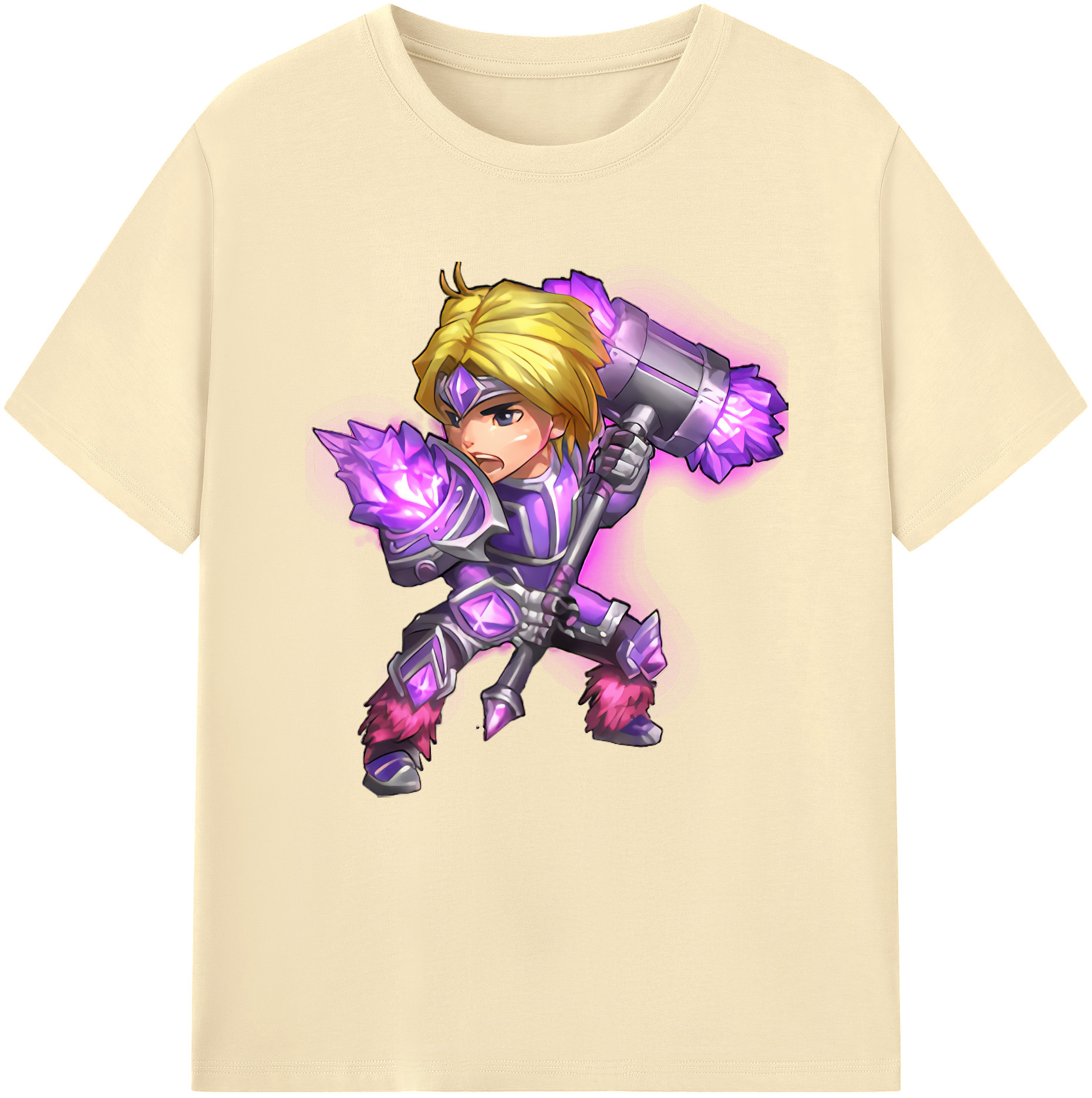 （画像用） リーグ・オブ・レジェンド League of Legends LOL 綿100％半袖Tシャツ（フロントプリント）