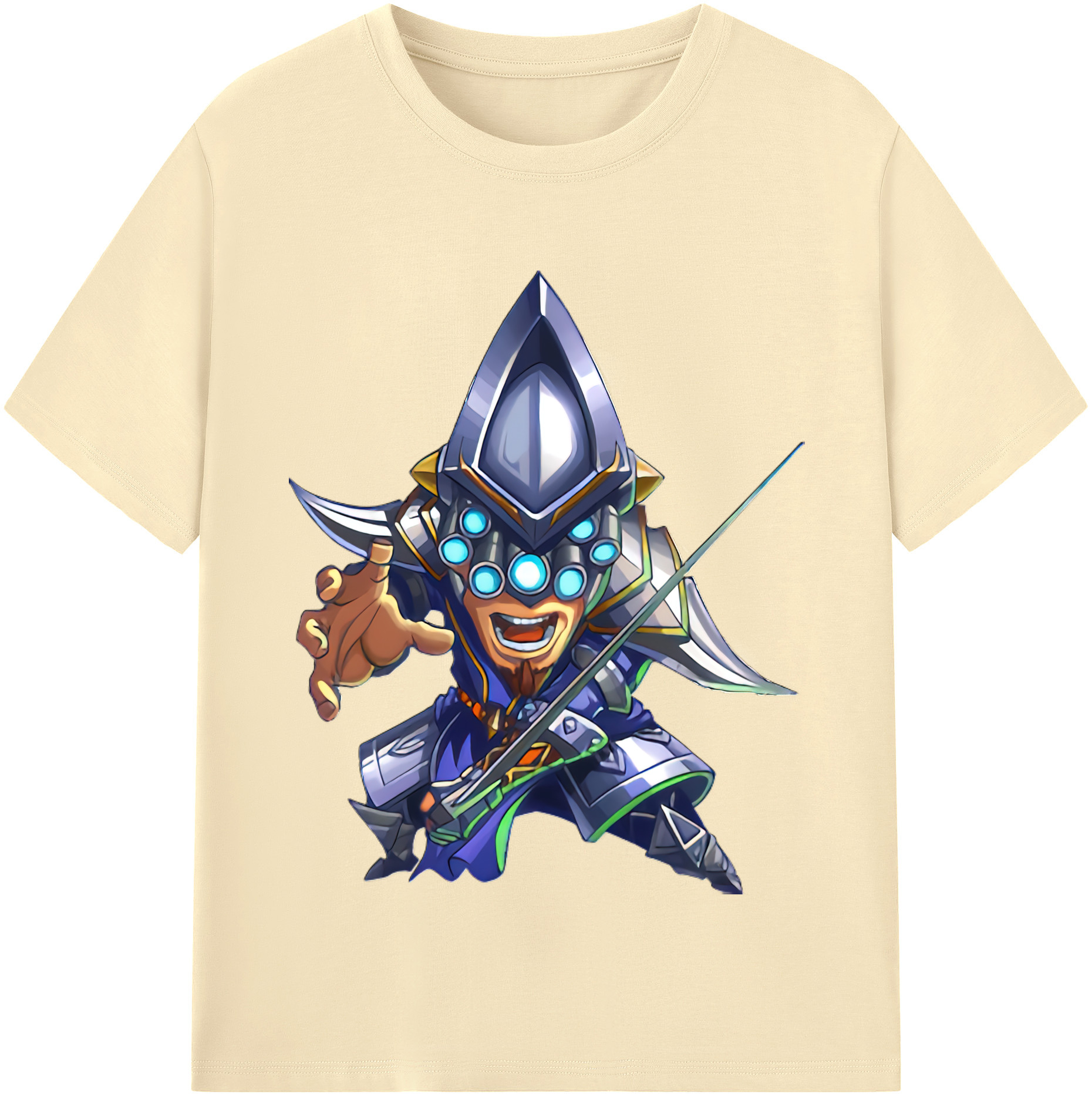 リーグ・オブ・レジェンド League of Legends LOL 綿100％半袖Tシャツ（フロントプリント）