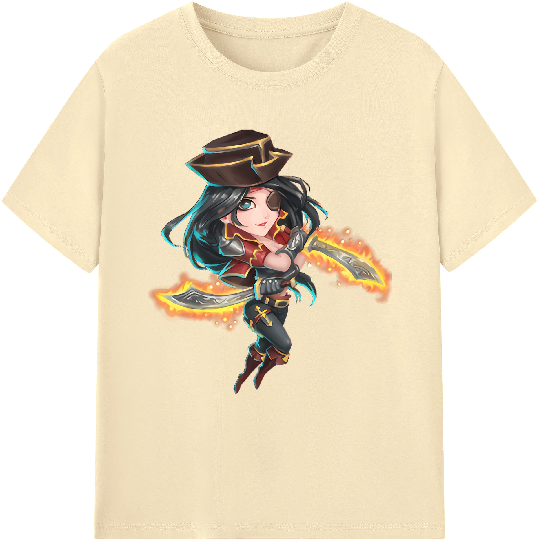 リーグ・オブ・レジェンド League of Legends LOL 綿100％半袖Tシャツ（フロントプリント）
