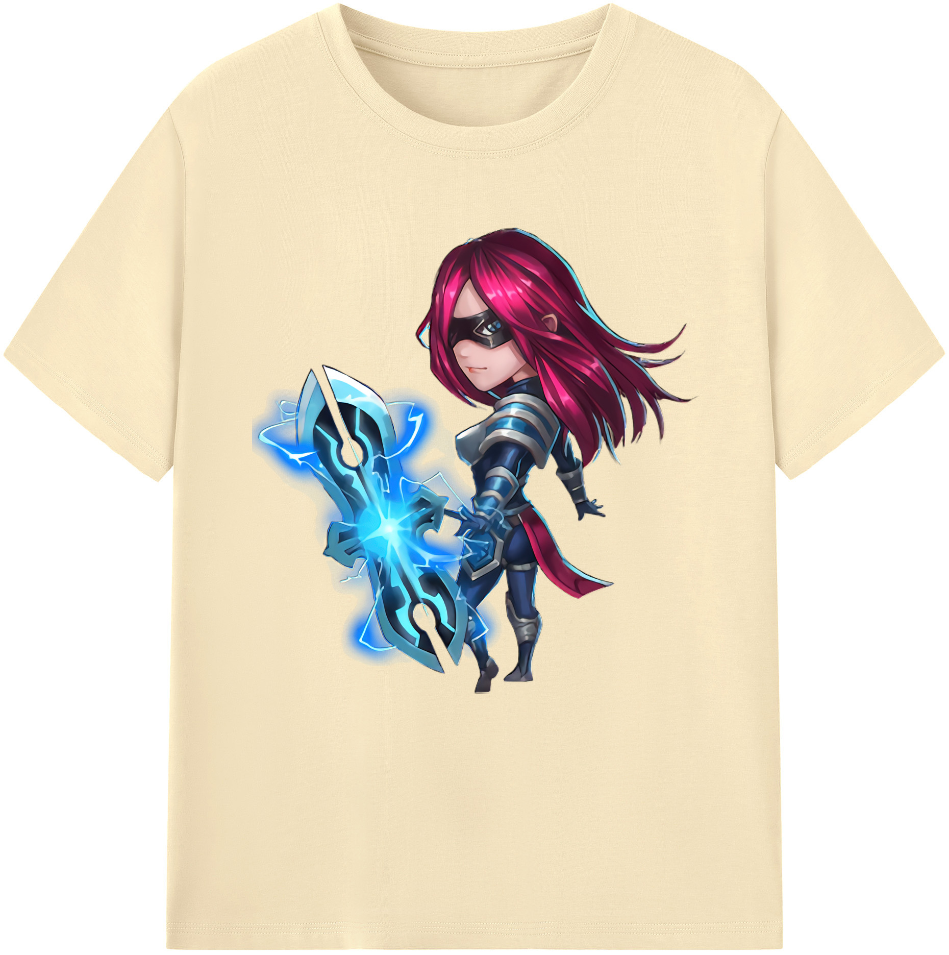 リーグ・オブ・レジェンド League of Legends LOL 綿100％半袖Tシャツ（フロントプリント）