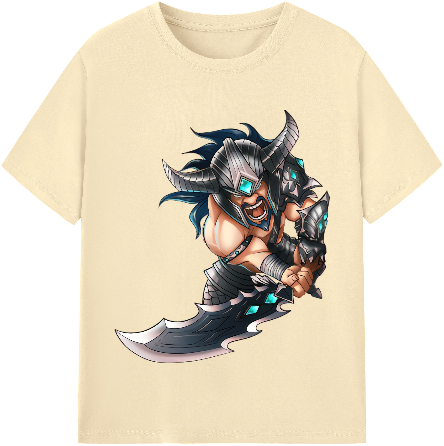 リーグ・オブ・レジェンド League of Legends LOL 綿100％半袖Tシャツ（フロントプリント）