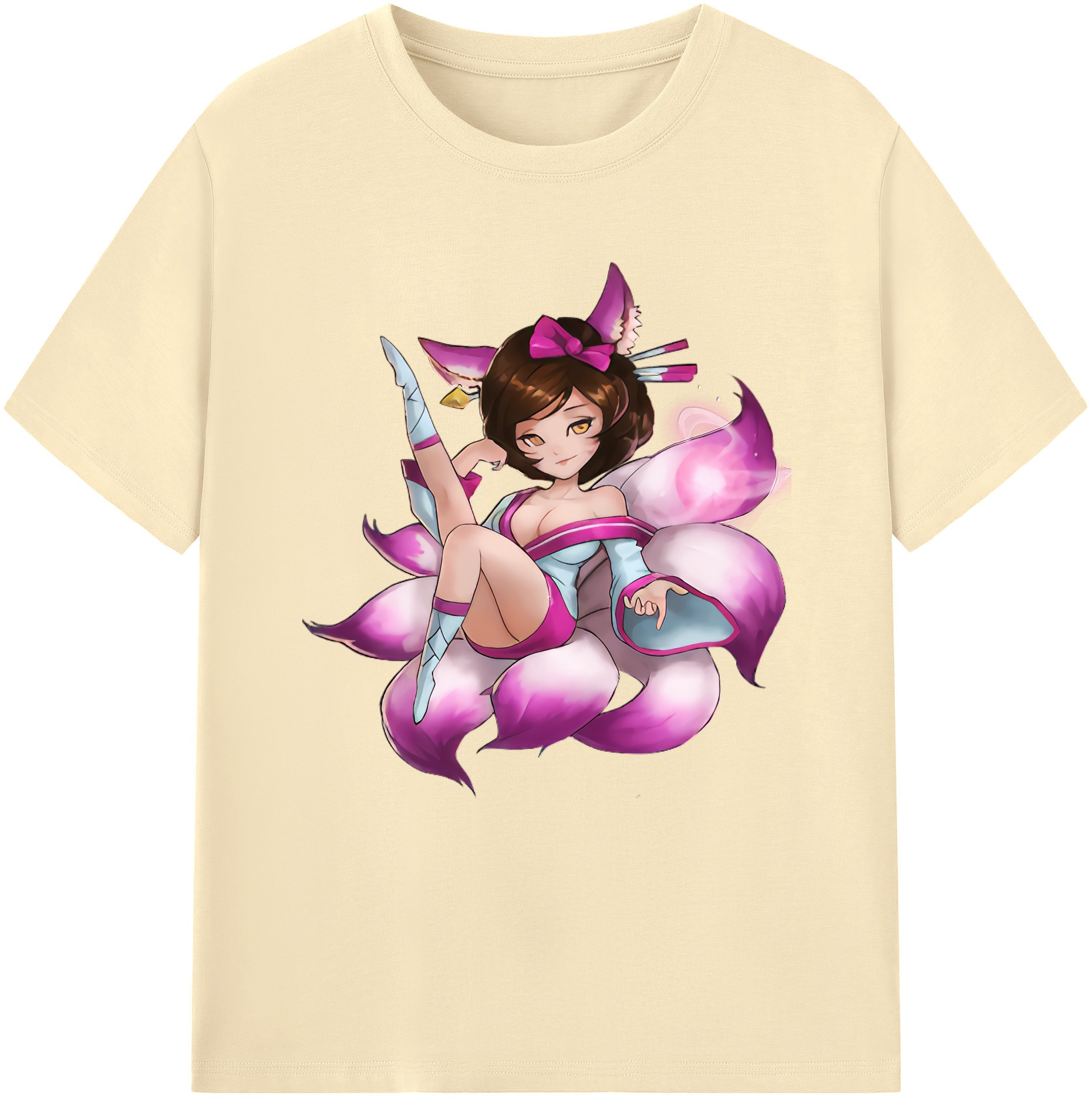 リーグ・オブ・レジェンド League of Legends LOL 綿100％半袖Tシャツ（フロントプリント）