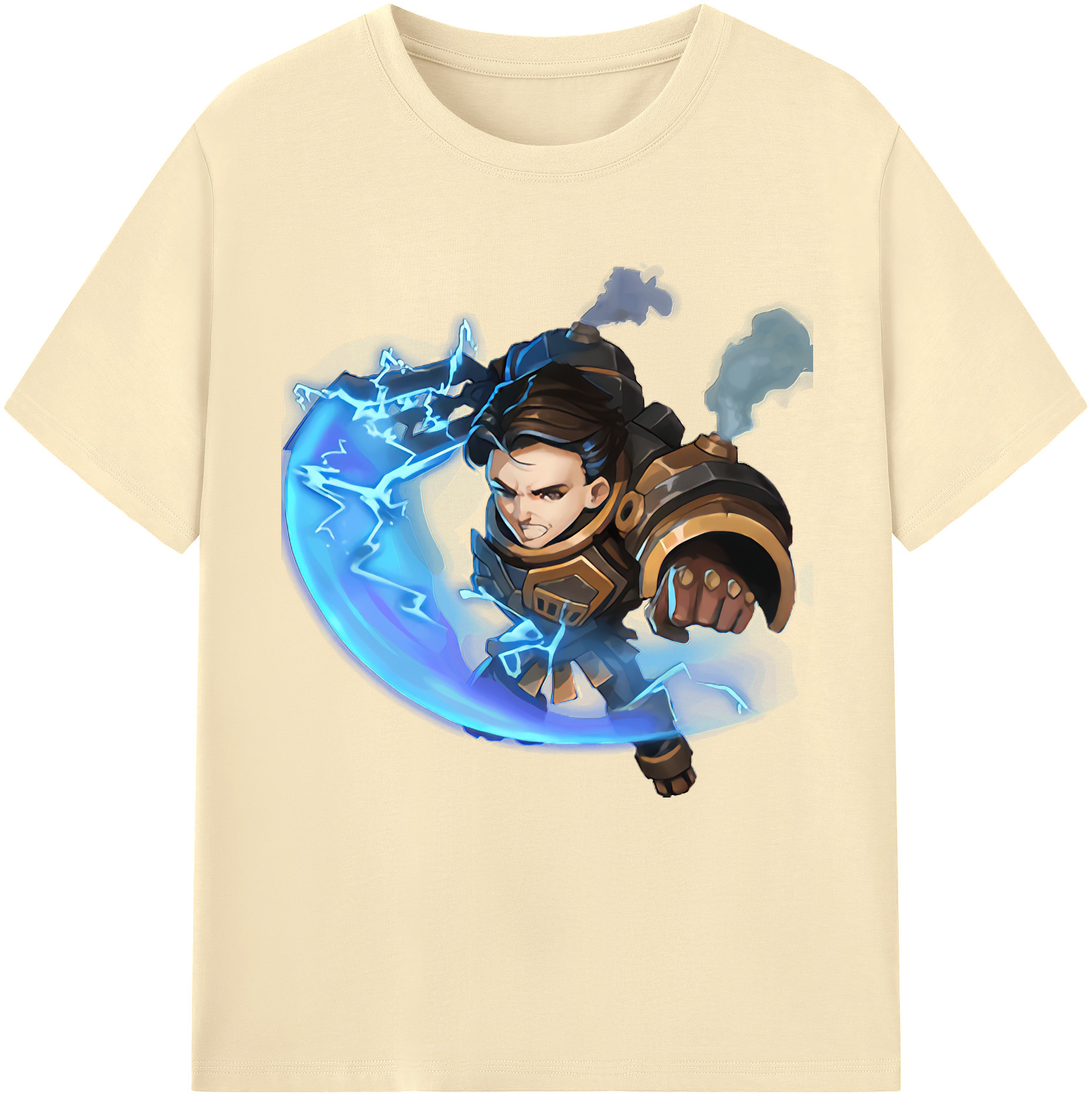 リーグ・オブ・レジェンド League of Legends LOL 綿100％半袖Tシャツ（フロントプリント）