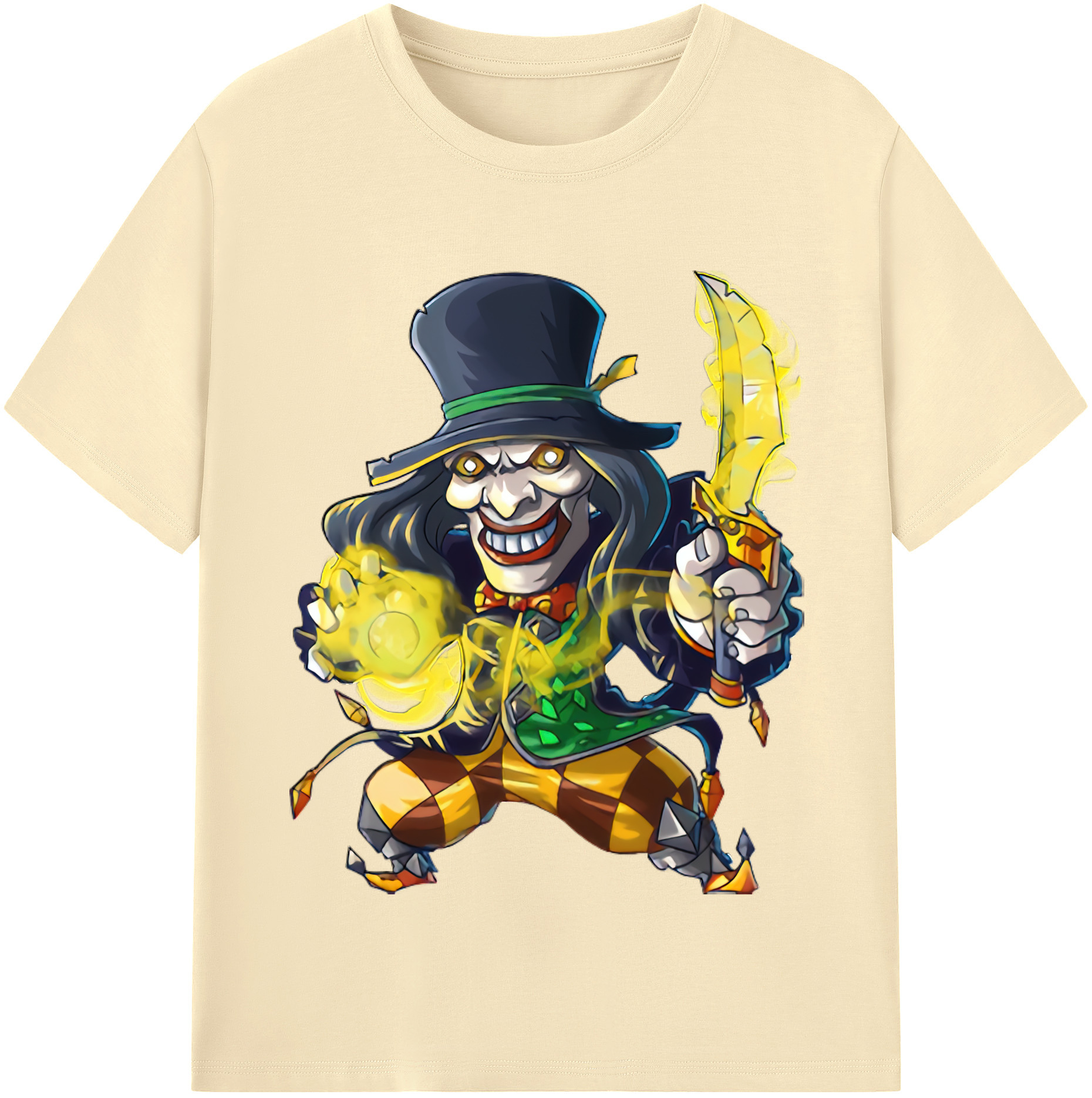 リーグ・オブ・レジェンド League of Legends LOL 綿100％半袖Tシャツ（フロントプリント）