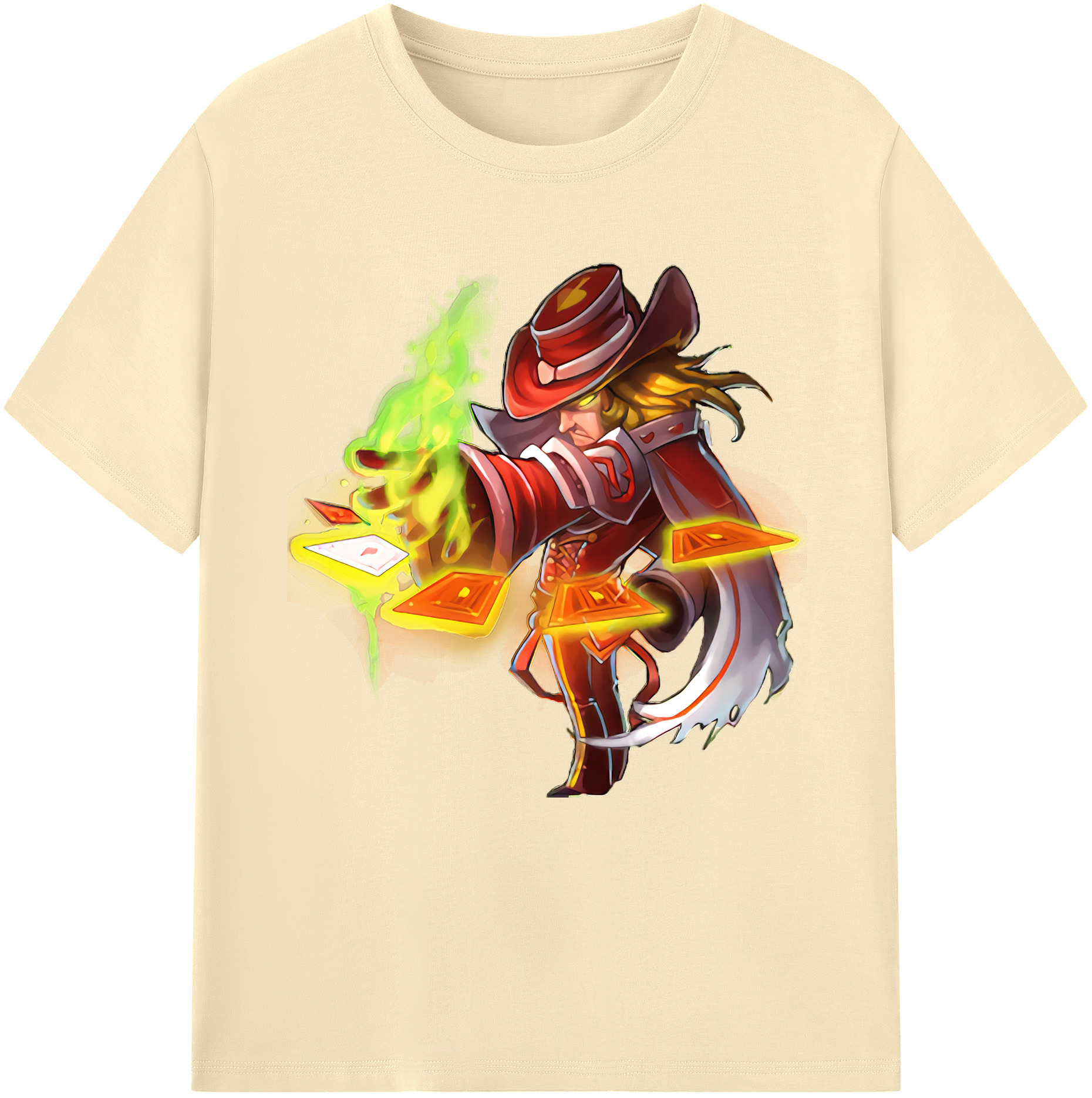 リーグ・オブ・レジェンド League of Legends LOL 綿100％半袖Tシャツ（フロントプリント）