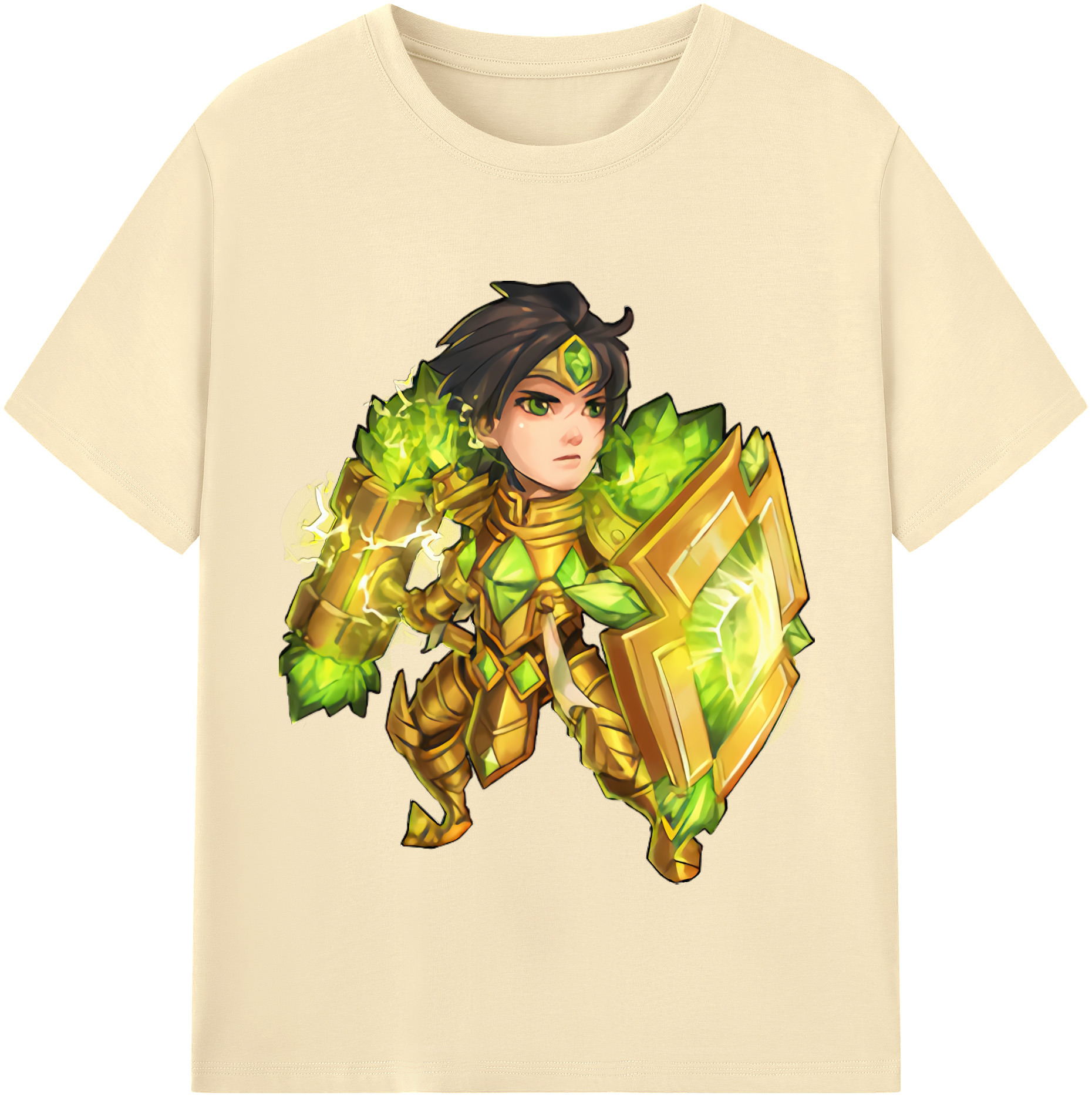 リーグ・オブ・レジェンド League of Legends LOL 綿100％半袖Tシャツ（フロントプリント）