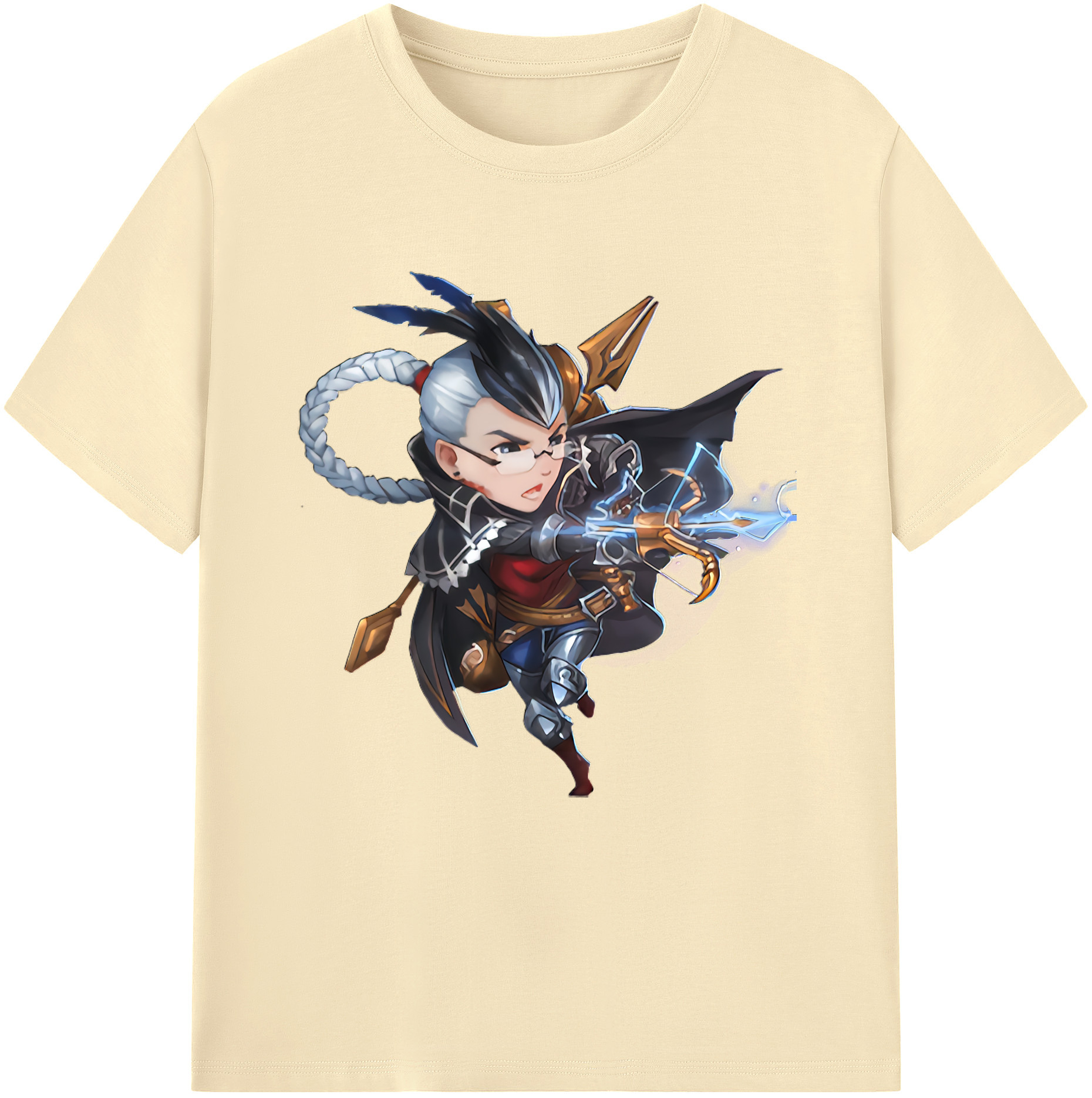 リーグ・オブ・レジェンド League of Legends LOL 綿100％半袖Tシャツ（フロントプリント）