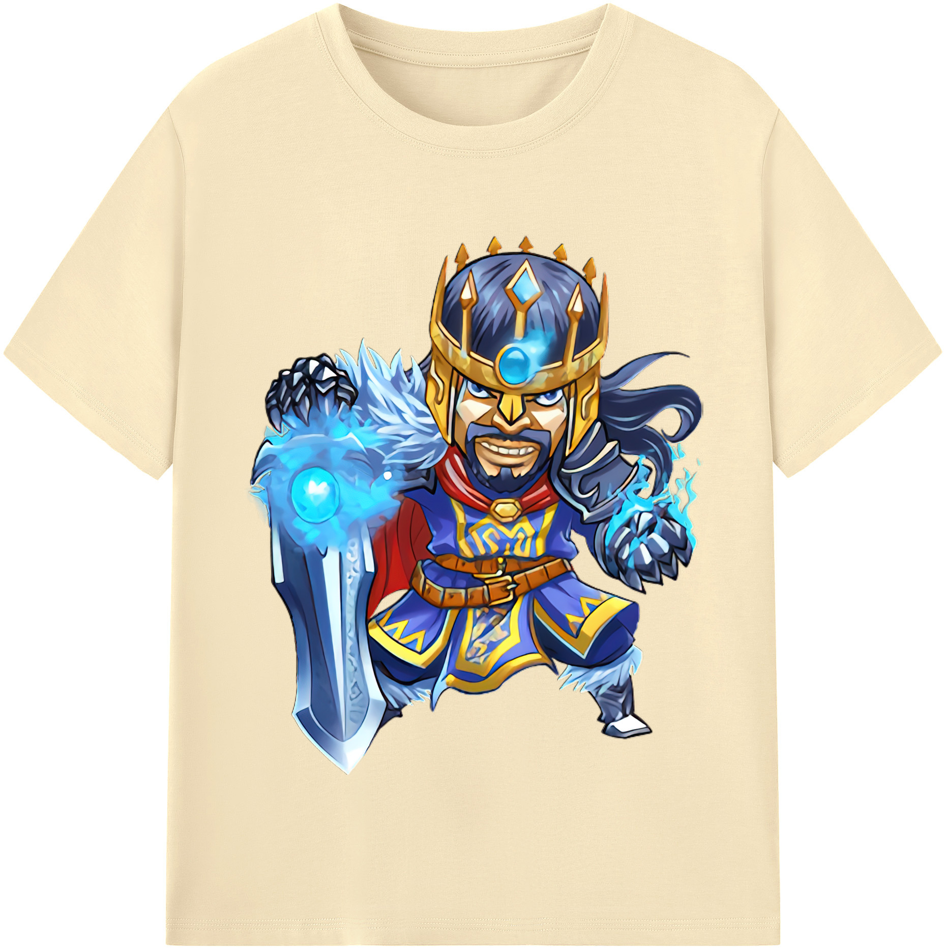 リーグ・オブ・レジェンド League of Legends LOL 綿100％半袖Tシャツ（フロントプリント）