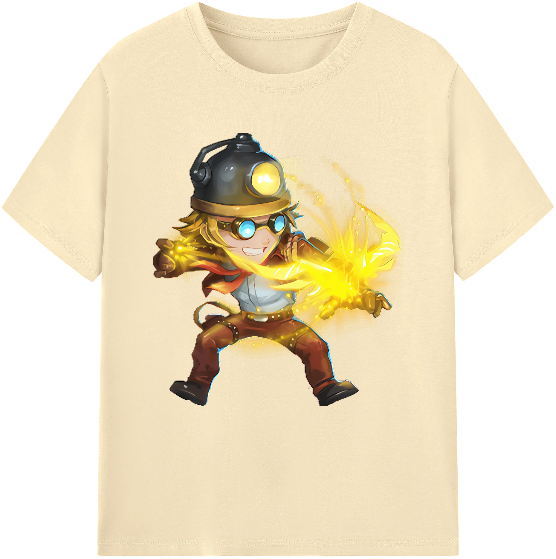 リーグ・オブ・レジェンド League of Legends LOL 綿100％半袖Tシャツ（フロントプリント）