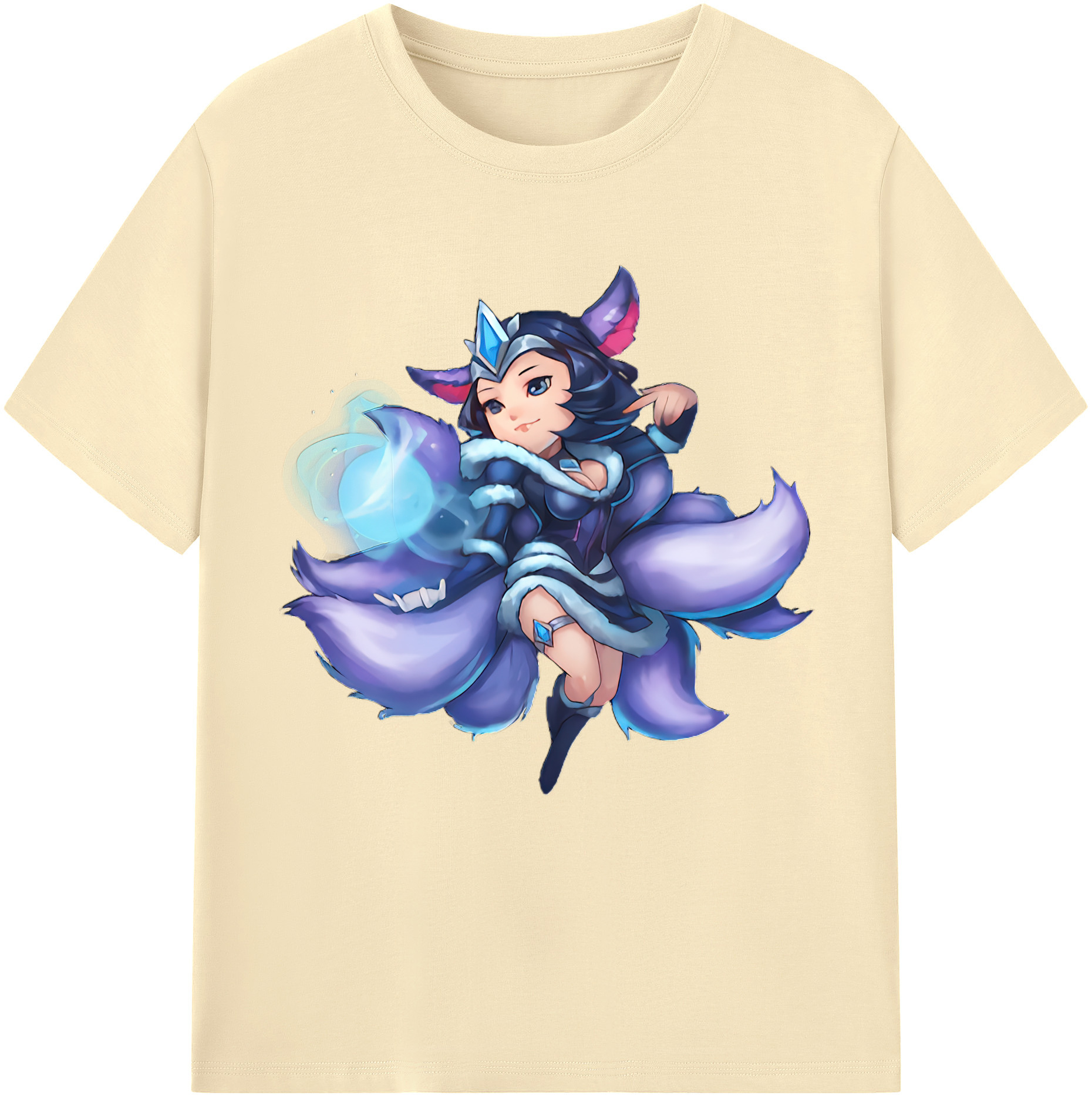 リーグ・オブ・レジェンド League of Legends LOL 綿100％半袖Tシャツ（フロントプリント）