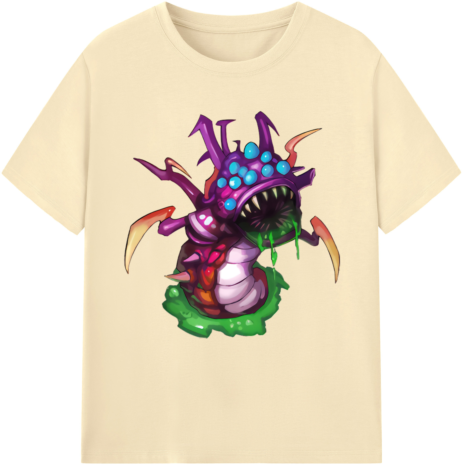 リーグ・オブ・レジェンド League of Legends LOL 綿100％半袖Tシャツ（フロントプリント）
