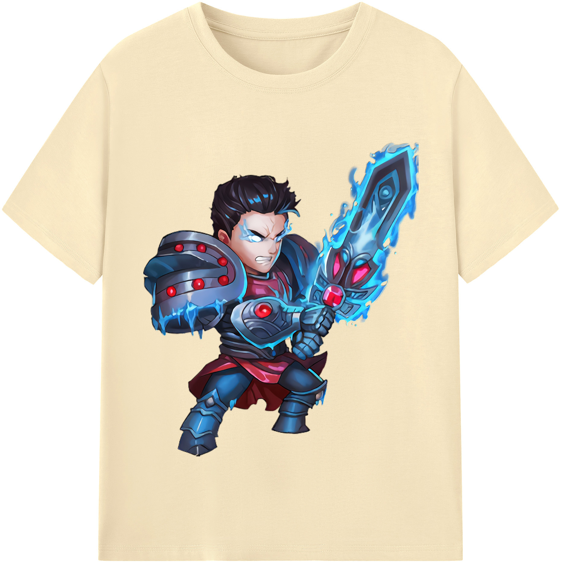 リーグ・オブ・レジェンド League of Legends LOL 綿100％半袖Tシャツ（フロントプリント）