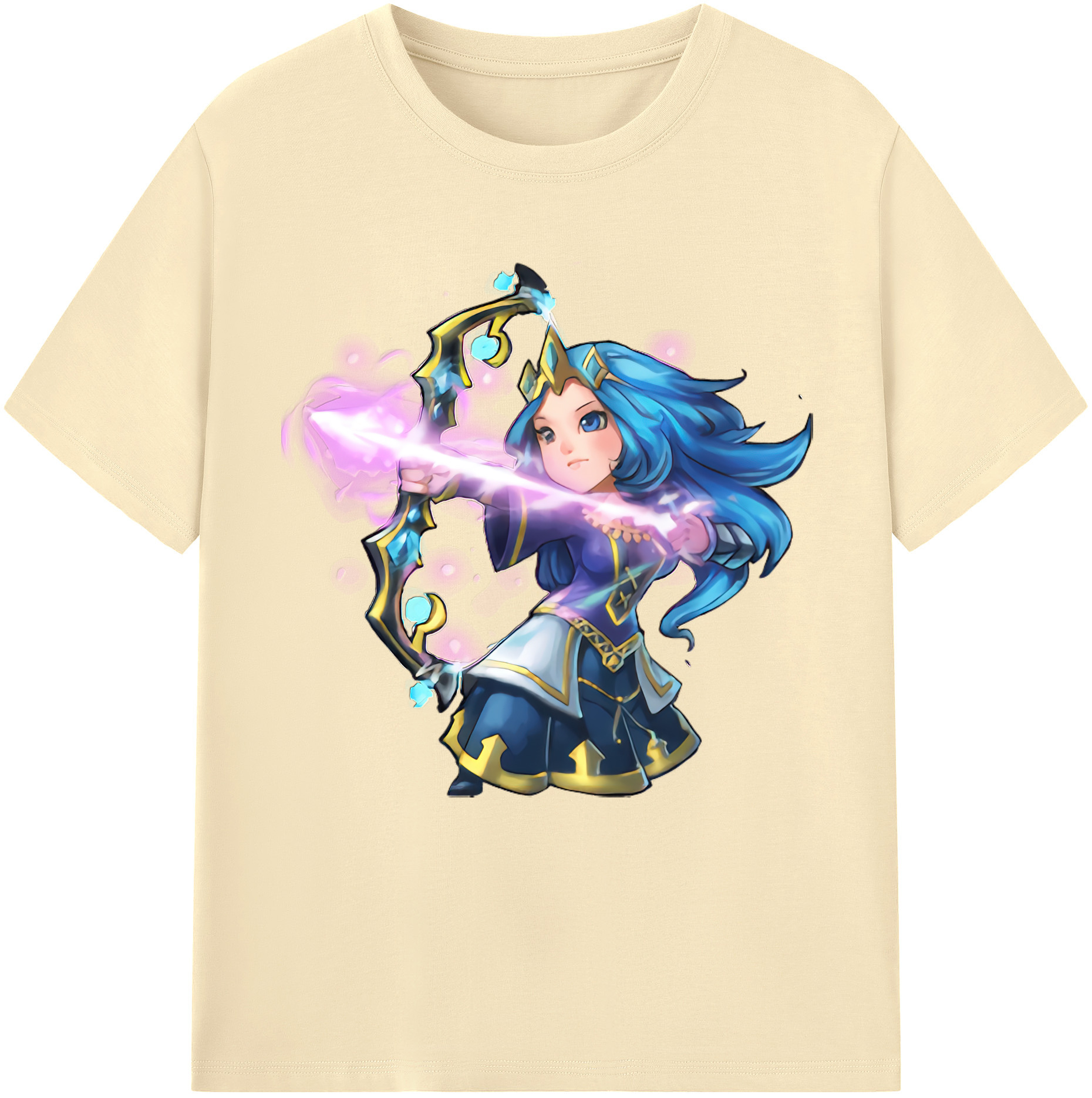 リーグ・オブ・レジェンド League of Legends LOL 綿100％半袖Tシャツ（フロントプリント）