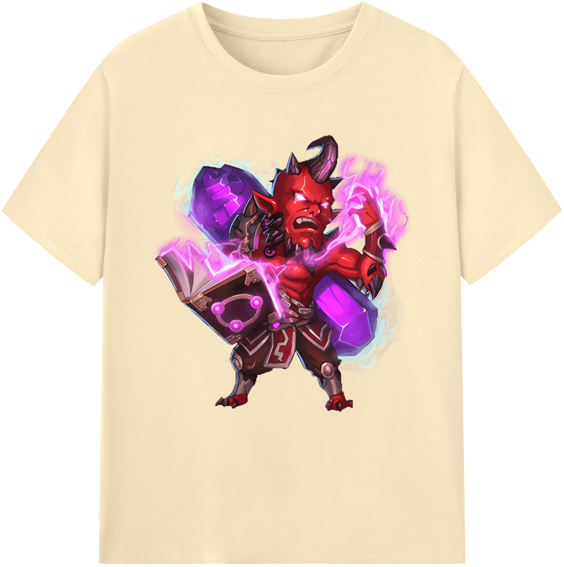 リーグ・オブ・レジェンド League of Legends LOL 綿100％半袖Tシャツ（フロントプリント）