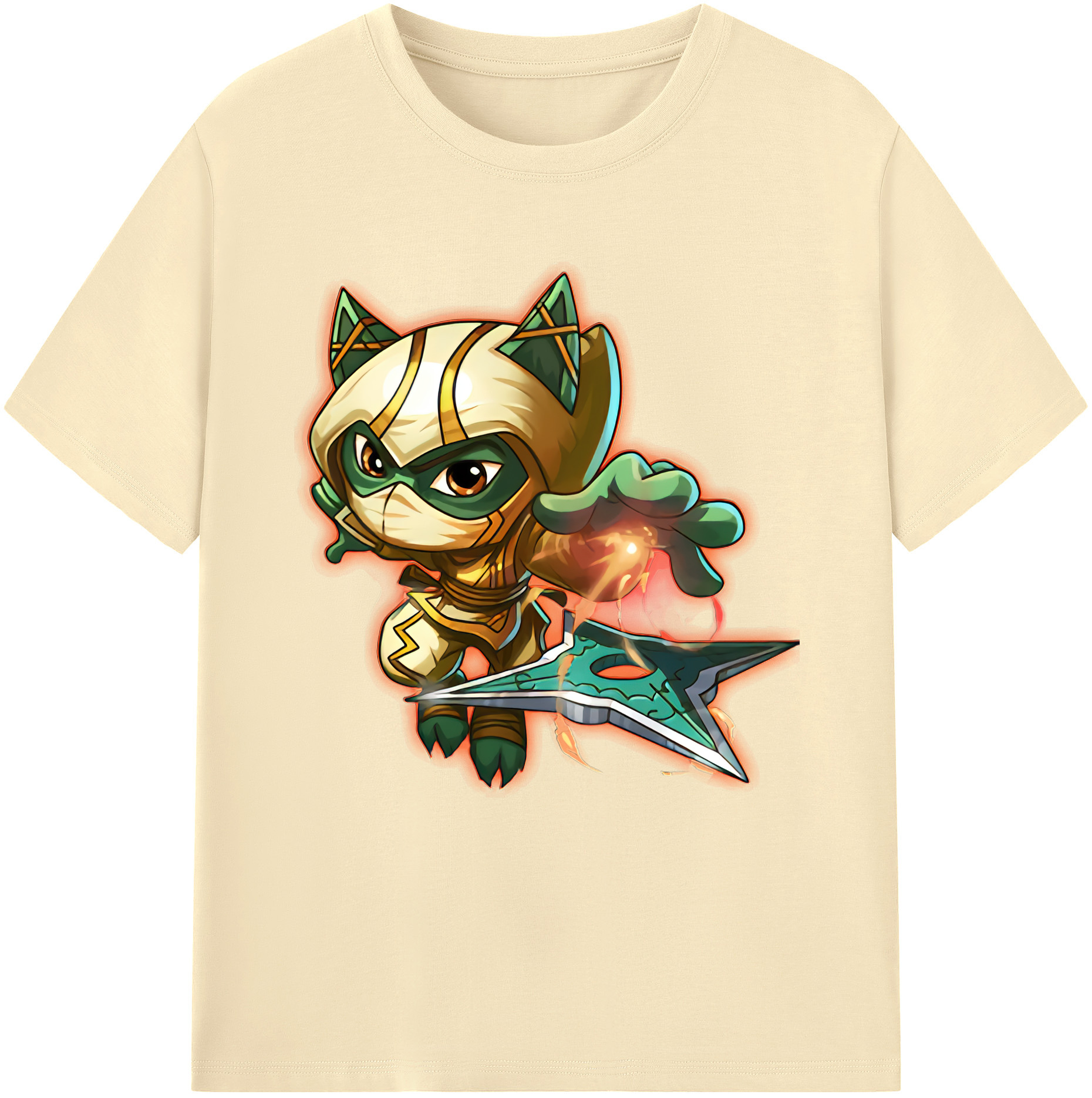 リーグ・オブ・レジェンド League of Legends LOL 綿100％半袖Tシャツ（フロントプリント）