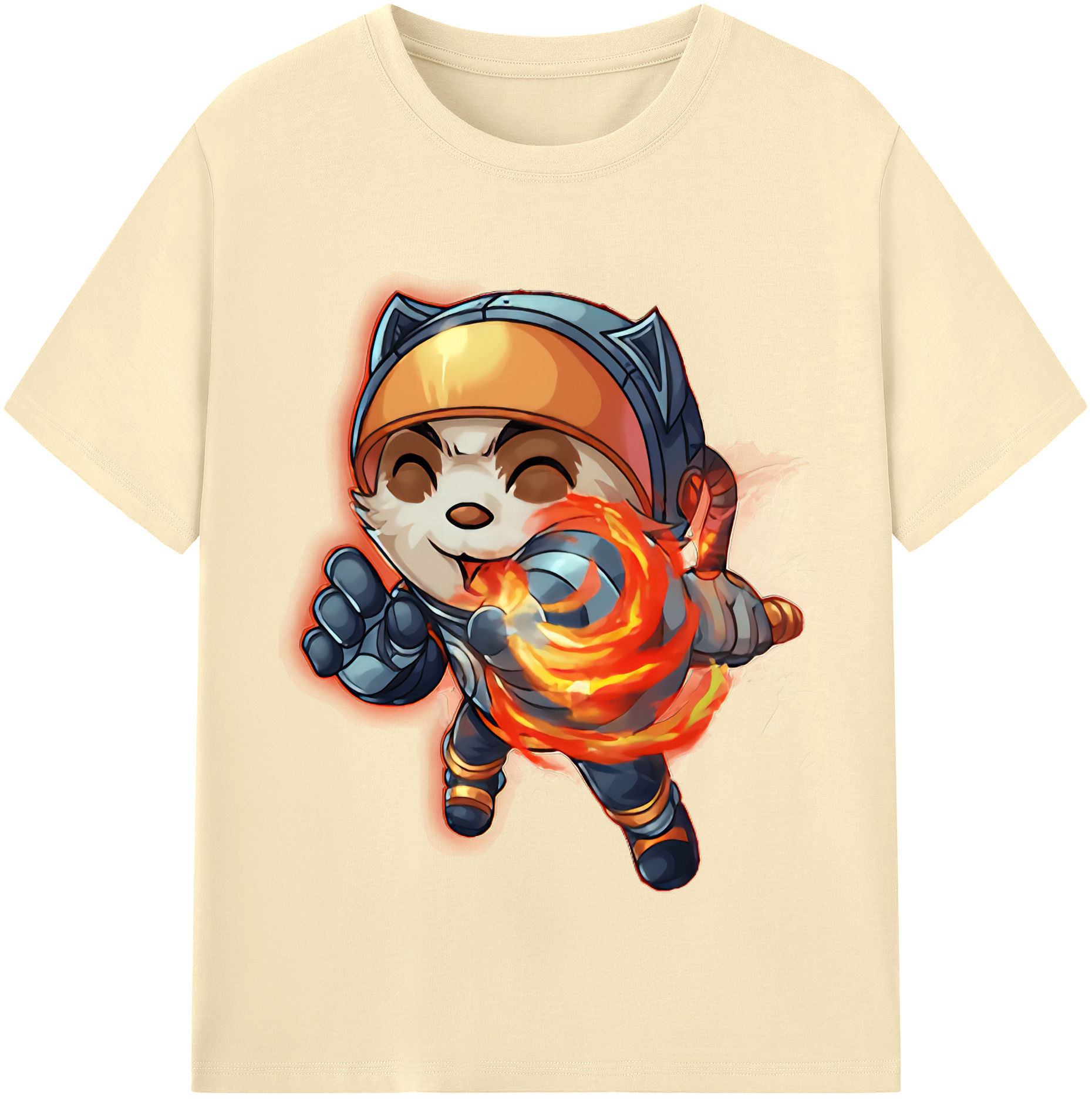 リーグ・オブ・レジェンド League of Legends LOL 綿100％半袖Tシャツ（フロントプリント）