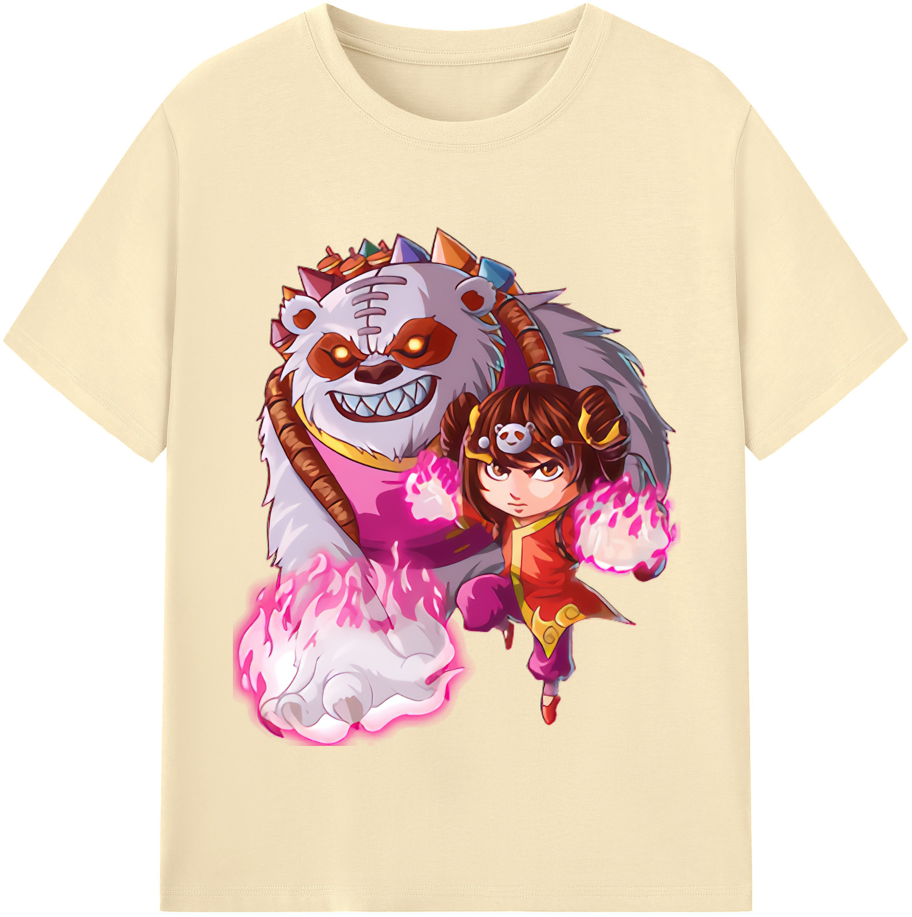 リーグ・オブ・レジェンド League of Legends LOL 綿100％半袖Tシャツ（フロントプリント）