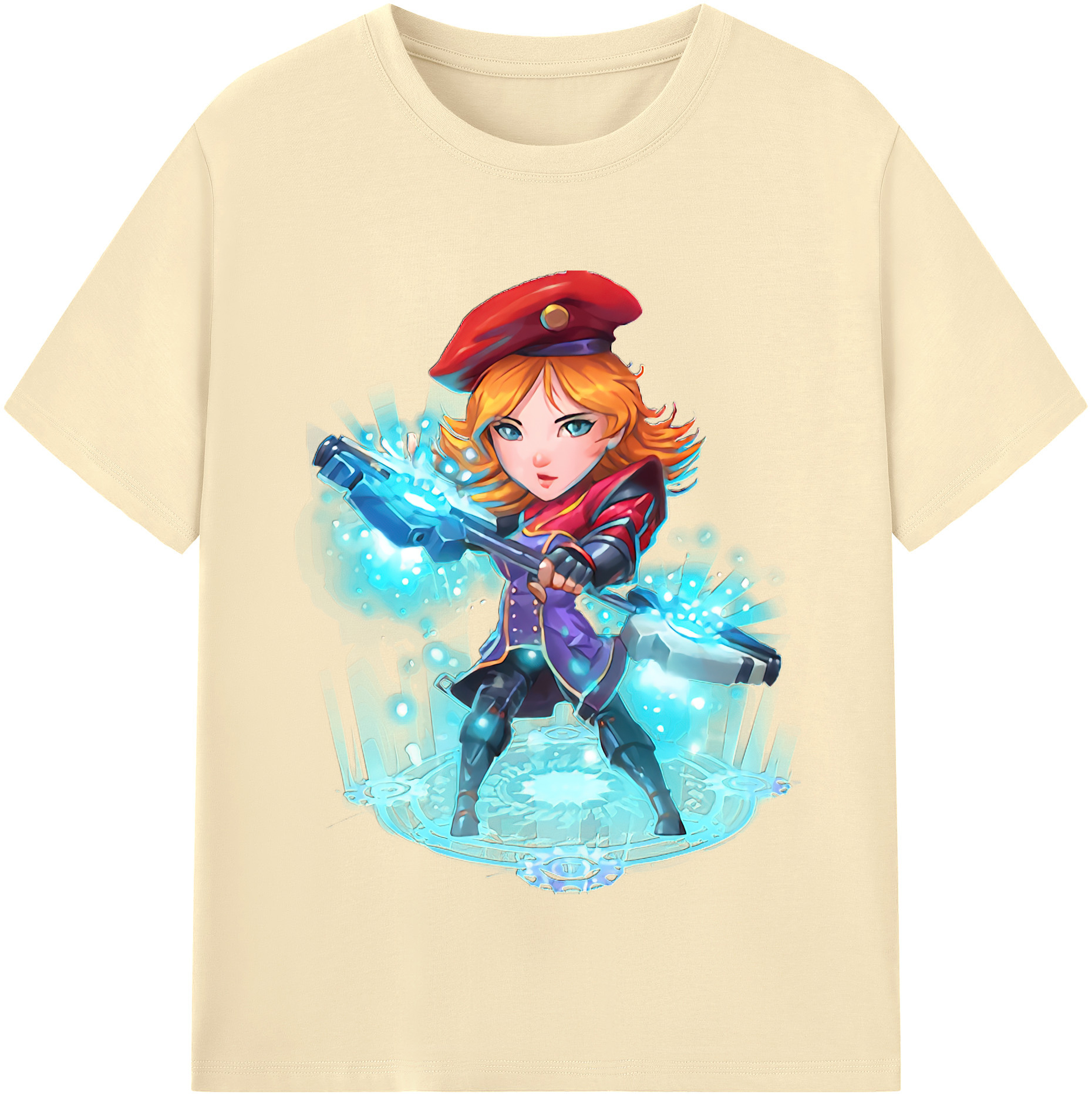 リーグ・オブ・レジェンド League of Legends LOL 綿100％半袖Tシャツ（フロントプリント）