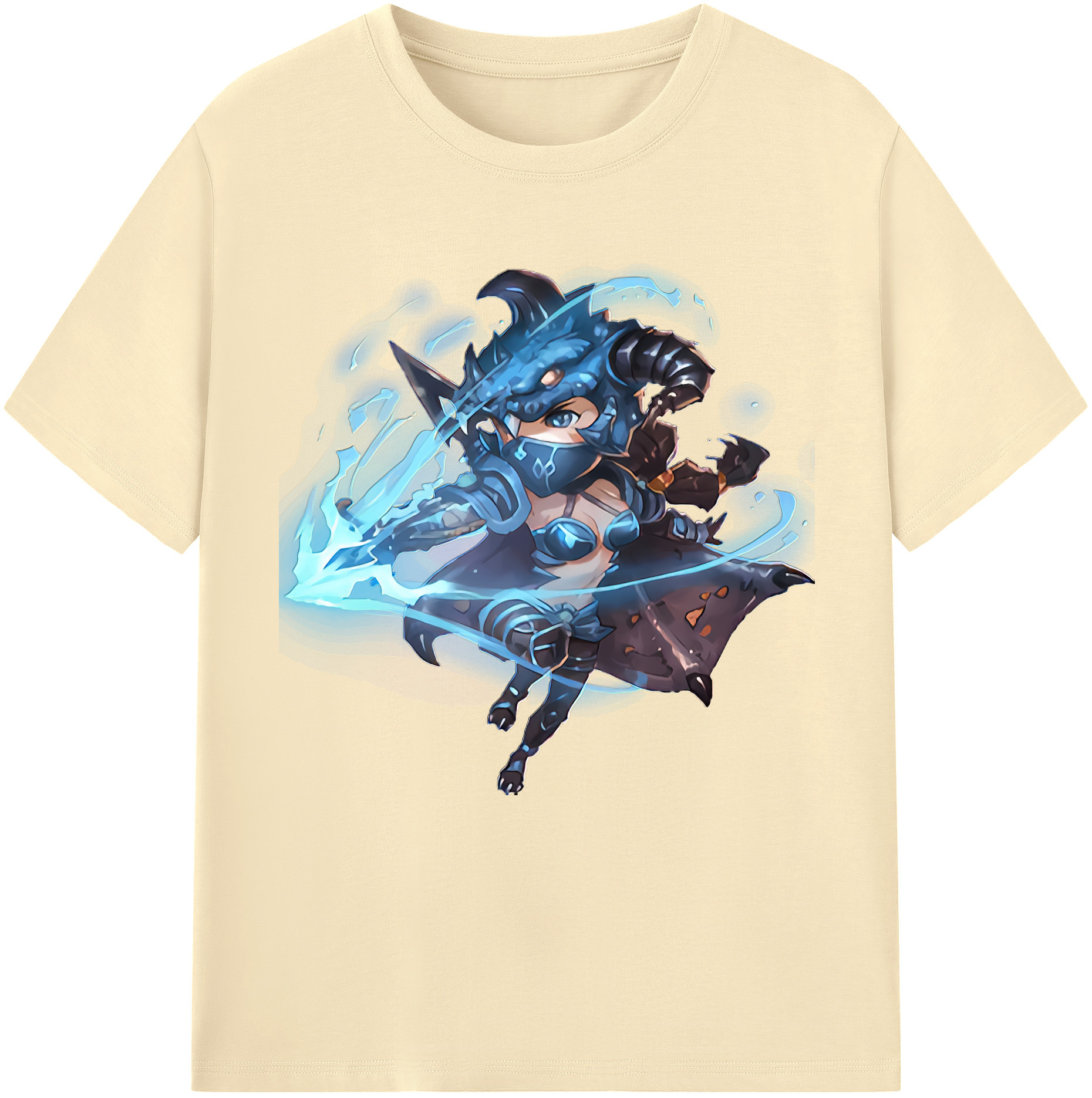 リーグ・オブ・レジェンド League of Legends LOL 綿100％半袖Tシャツ（フロントプリント）