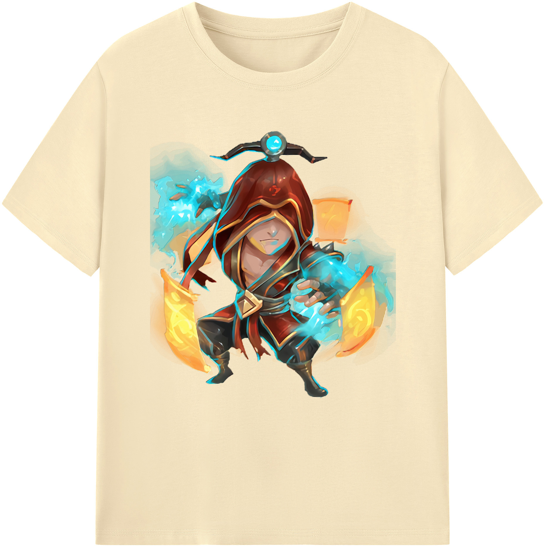 リーグ・オブ・レジェンド League of Legends LOL 綿100％半袖Tシャツ（フロントプリント）