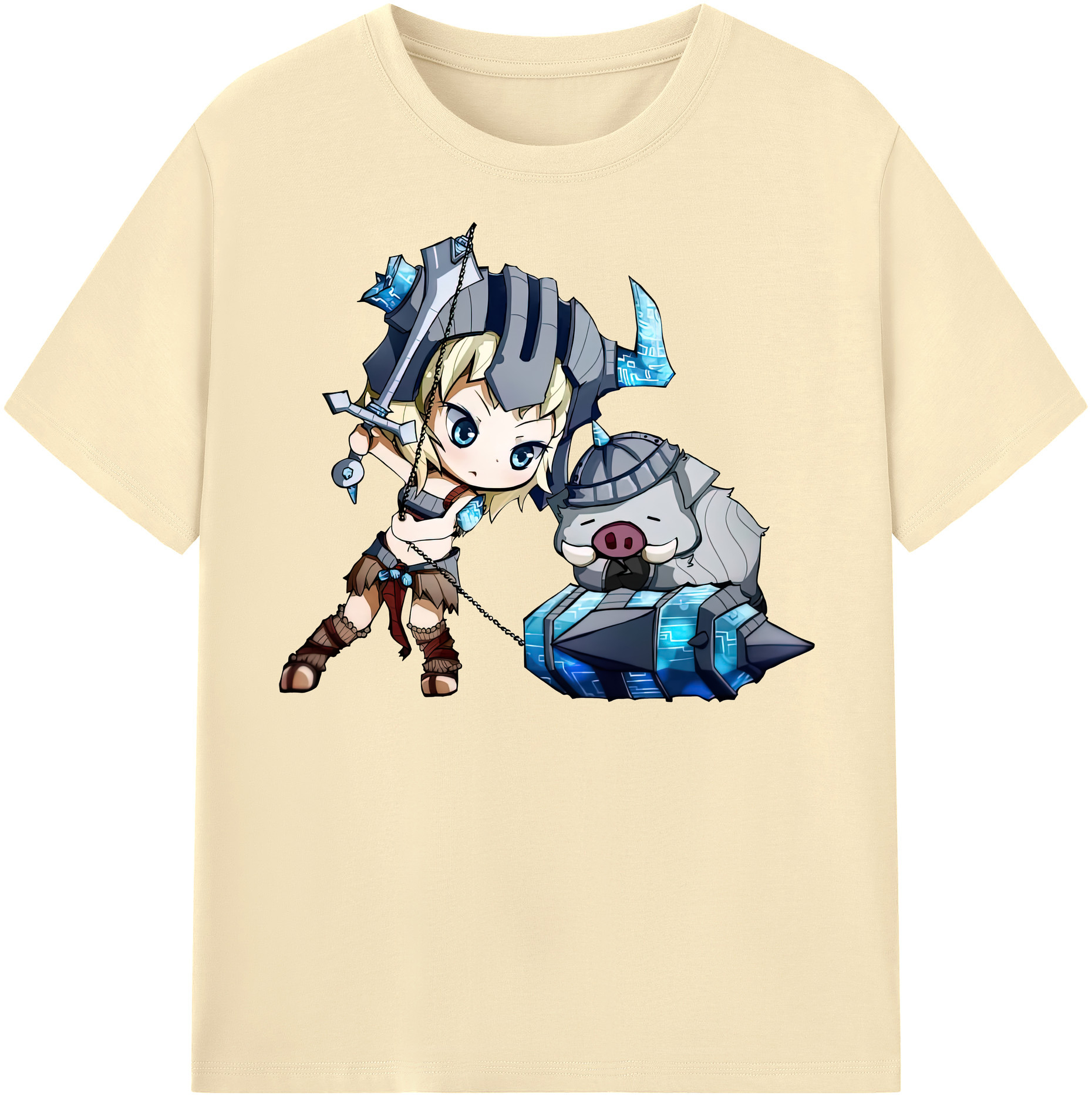 リーグ・オブ・レジェンド League of Legends LOL 綿100％半袖Tシャツ（フロントプリント）