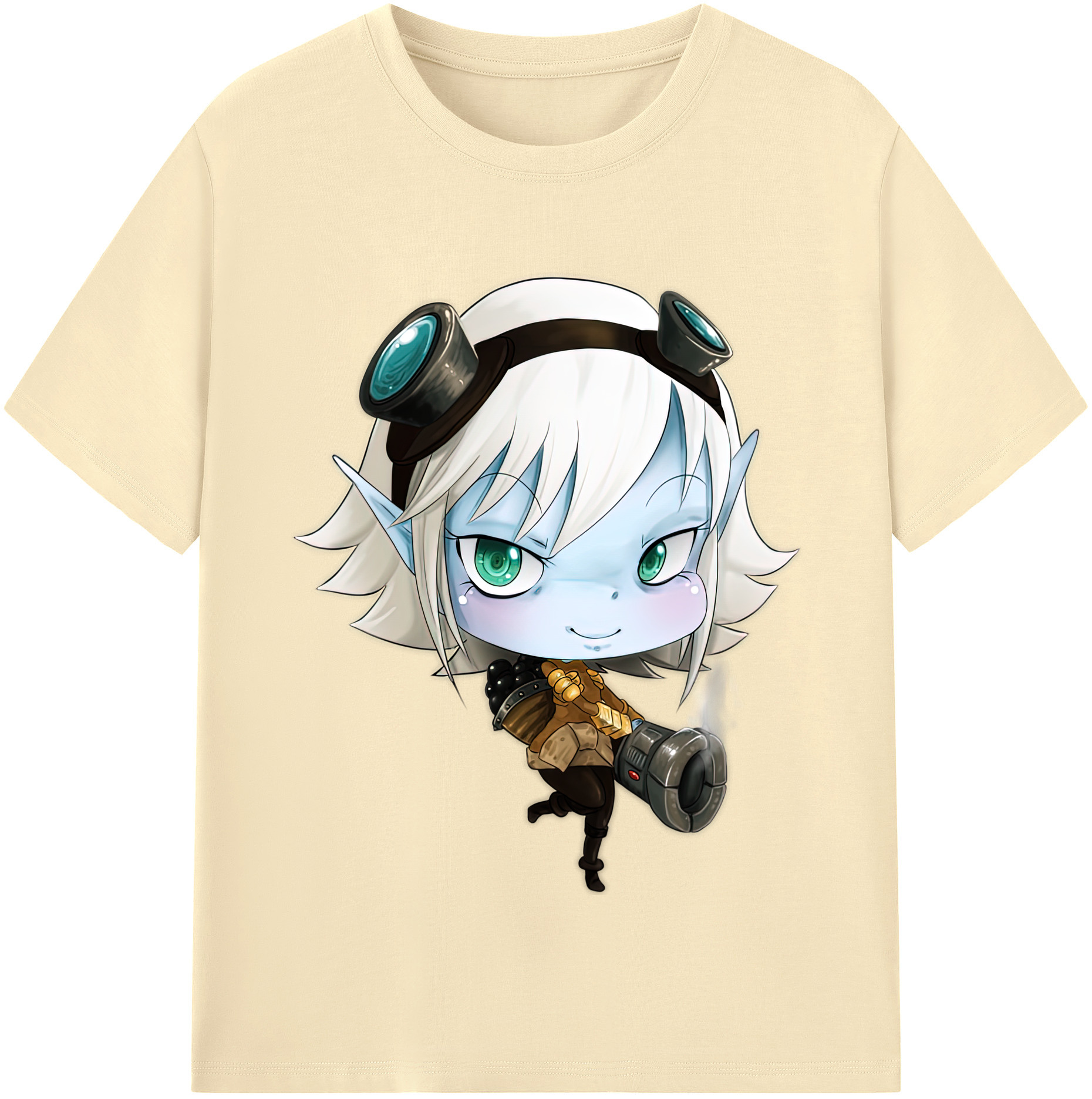 リーグ・オブ・レジェンド League of Legends LOL 綿100％半袖Tシャツ（フロントプリント）