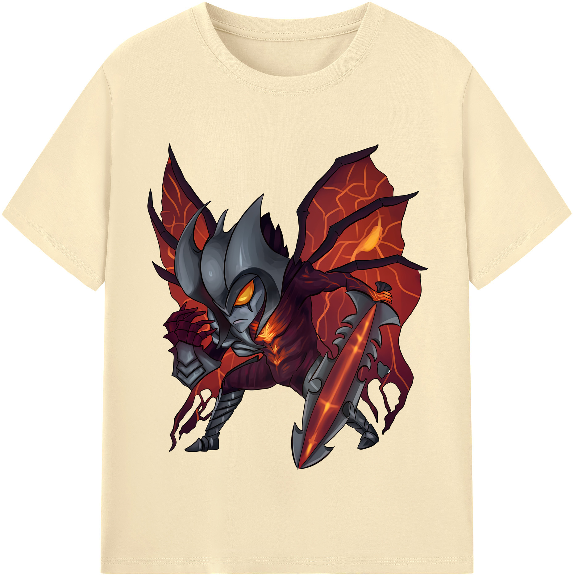 リーグ・オブ・レジェンド League of Legends LOL 綿100％半袖Tシャツ（フロントプリント）