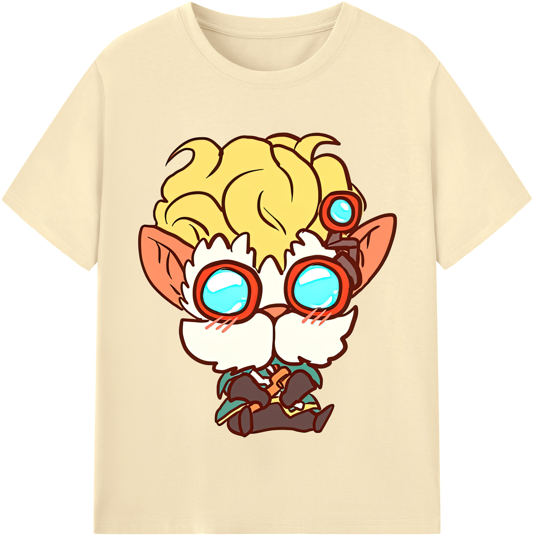 リーグ・オブ・レジェンド League of Legends LOL 綿100％半袖Tシャツ（フロントプリント）
