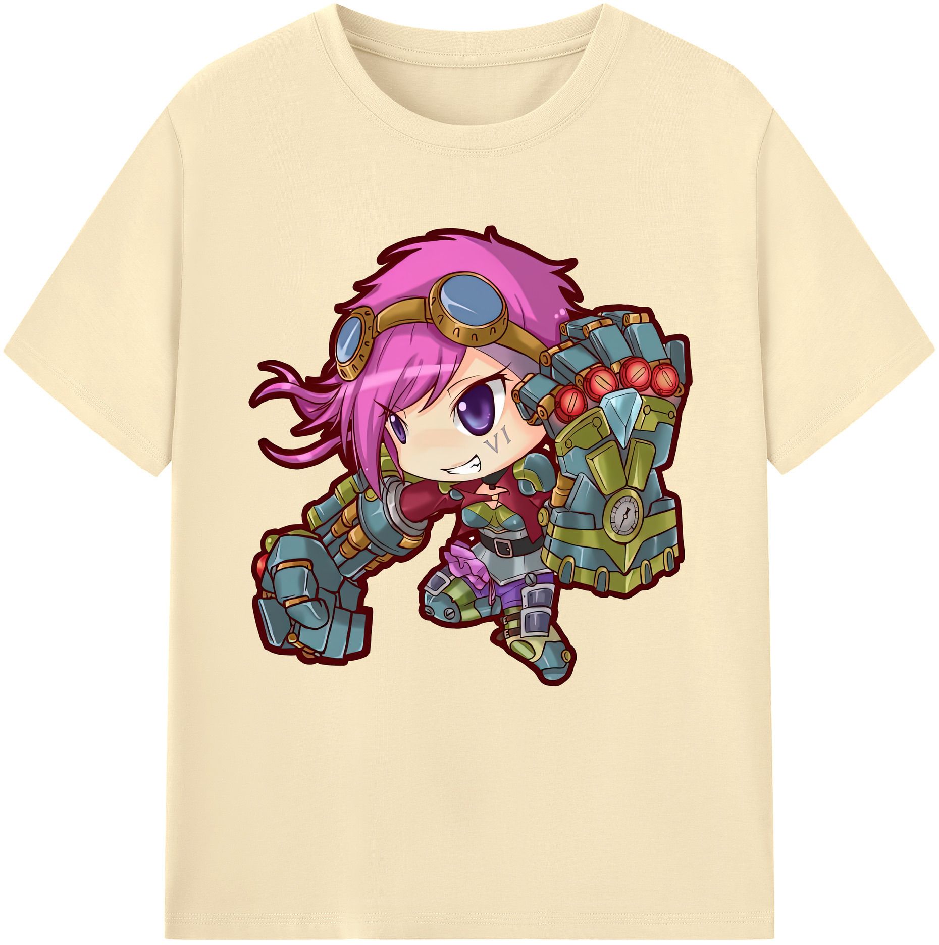 リーグ・オブ・レジェンド League of Legends LOL 綿100％半袖Tシャツ（フロントプリント）
