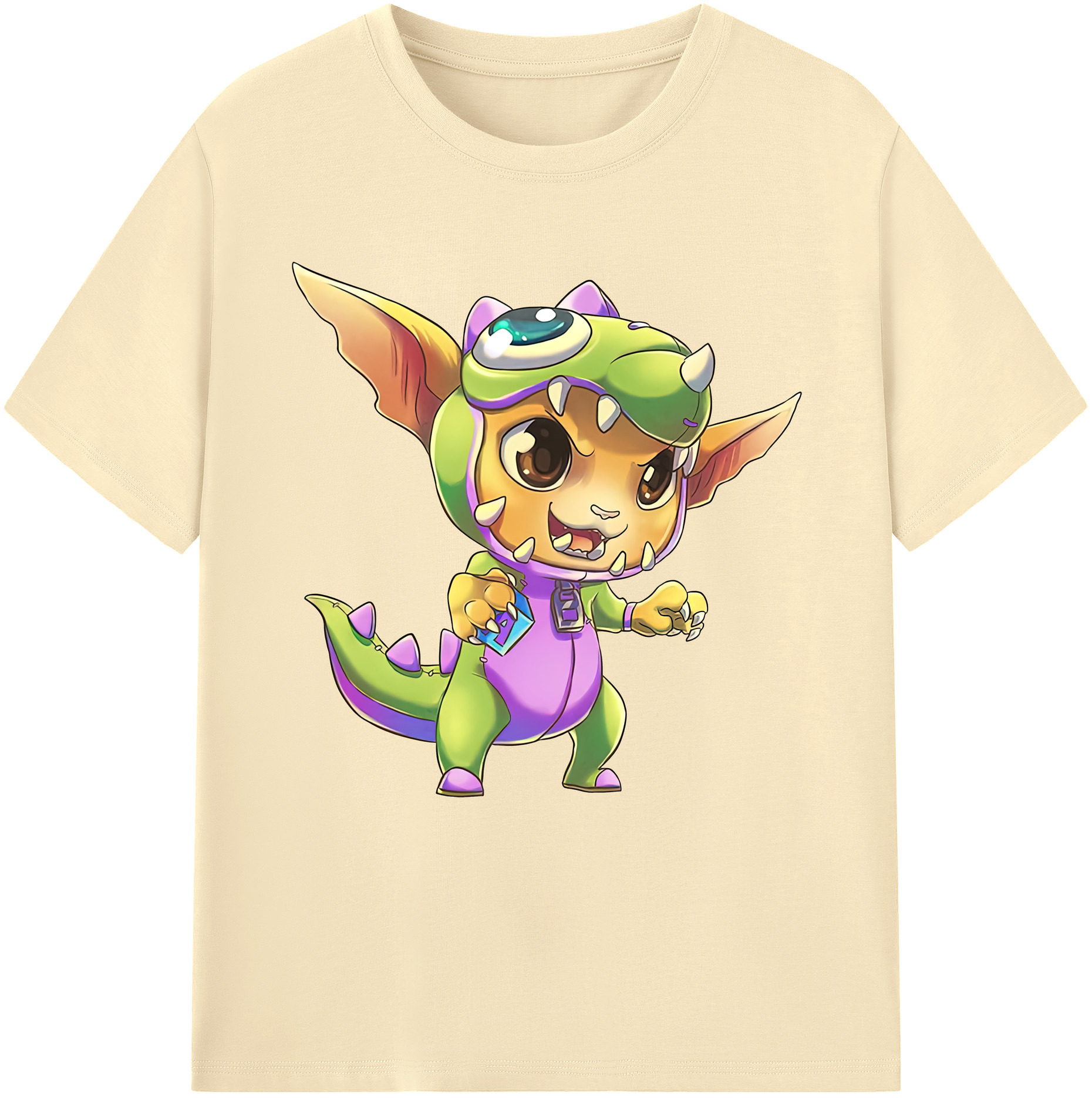 リーグ・オブ・レジェンド League of Legends LOL 綿100％半袖Tシャツ（フロントプリント）