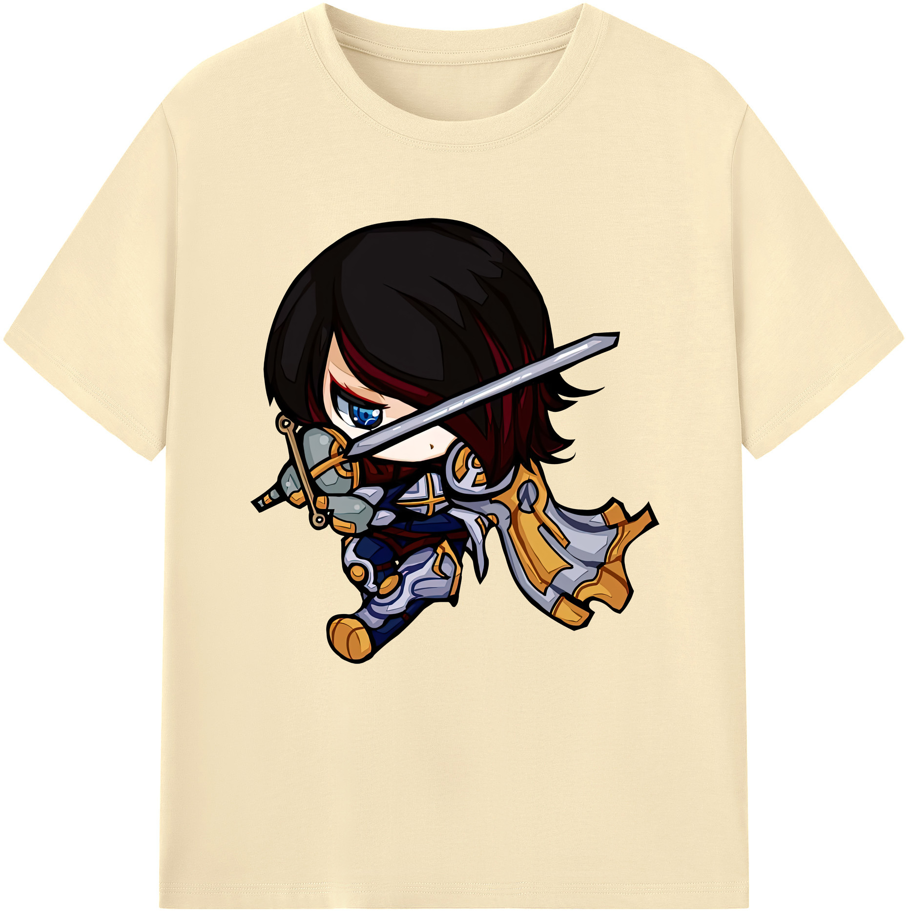 リーグ・オブ・レジェンド League of Legends LOL 綿100％半袖Tシャツ（フロントプリント）