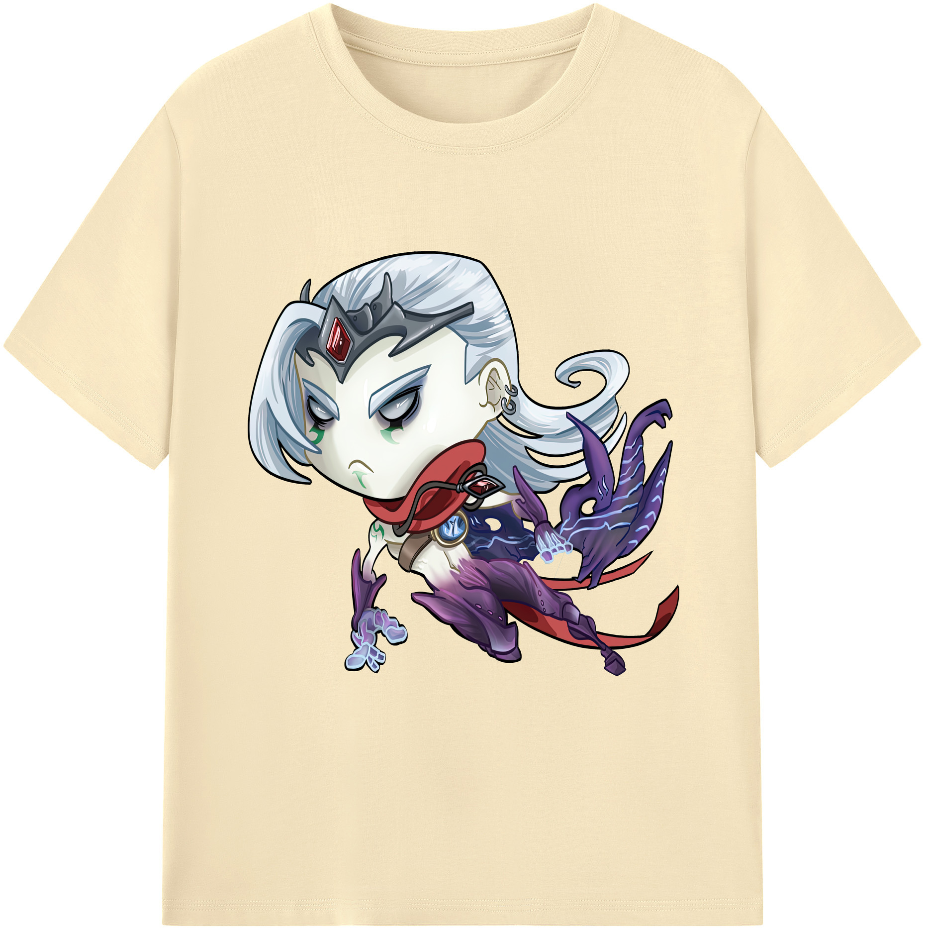 リーグ・オブ・レジェンド League of Legends LOL 綿100％半袖Tシャツ（フロントプリント）