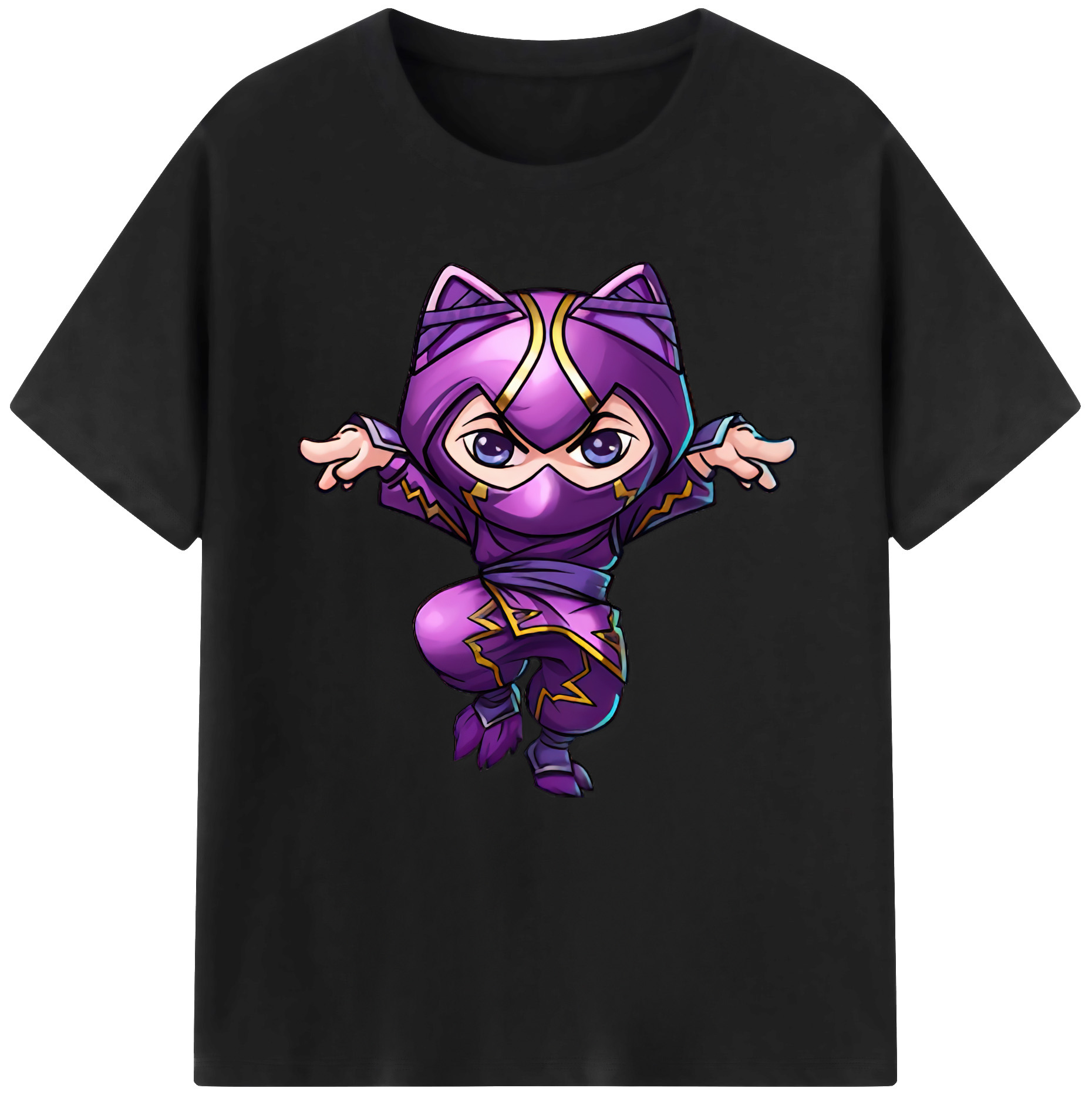 リーグ・オブ・レジェンド League of Legends LOL 綿100％半袖Tシャツ（フロントプリント）