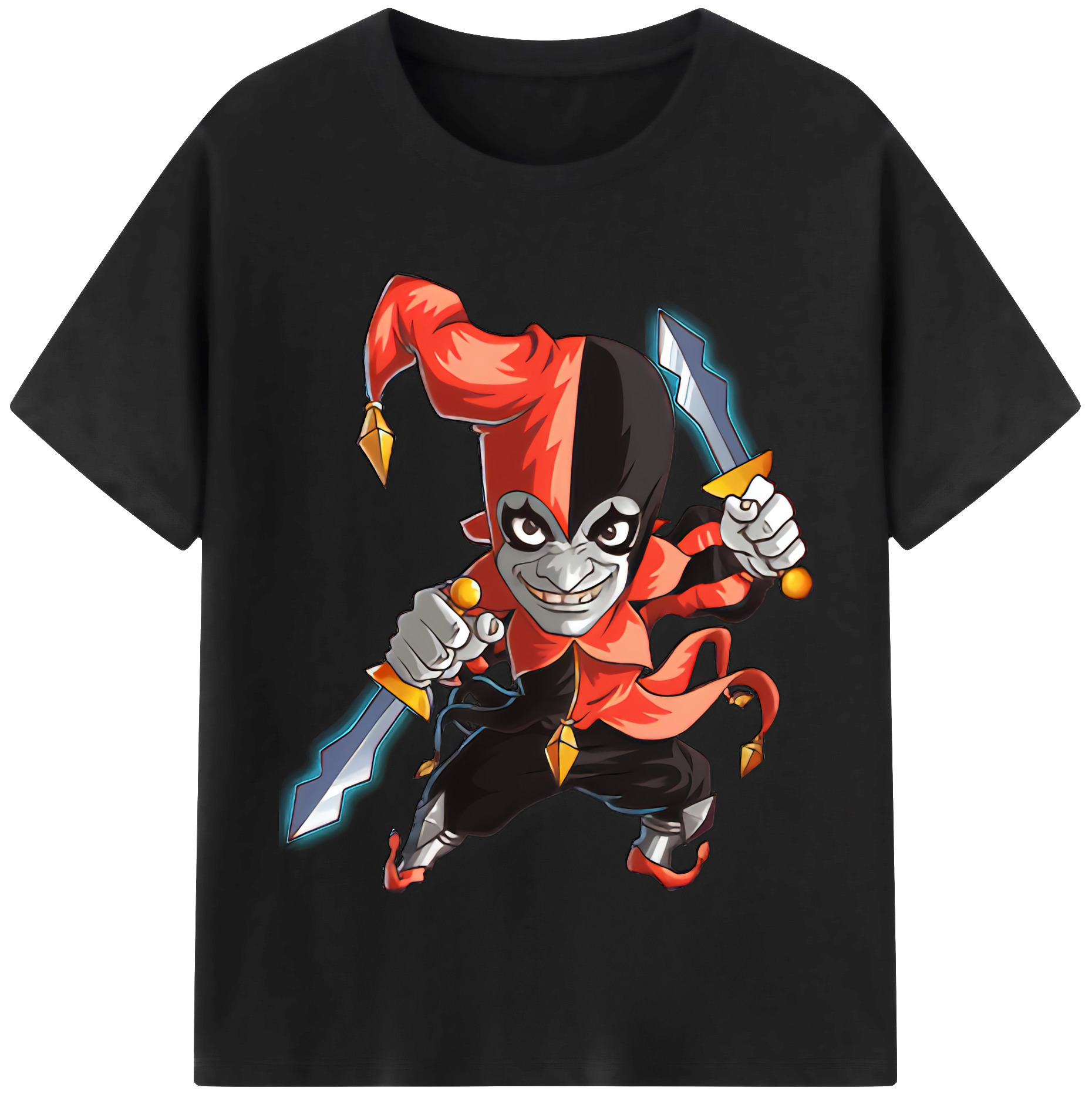リーグ・オブ・レジェンド League of Legends LOL 綿100％半袖Tシャツ（フロントプリント）