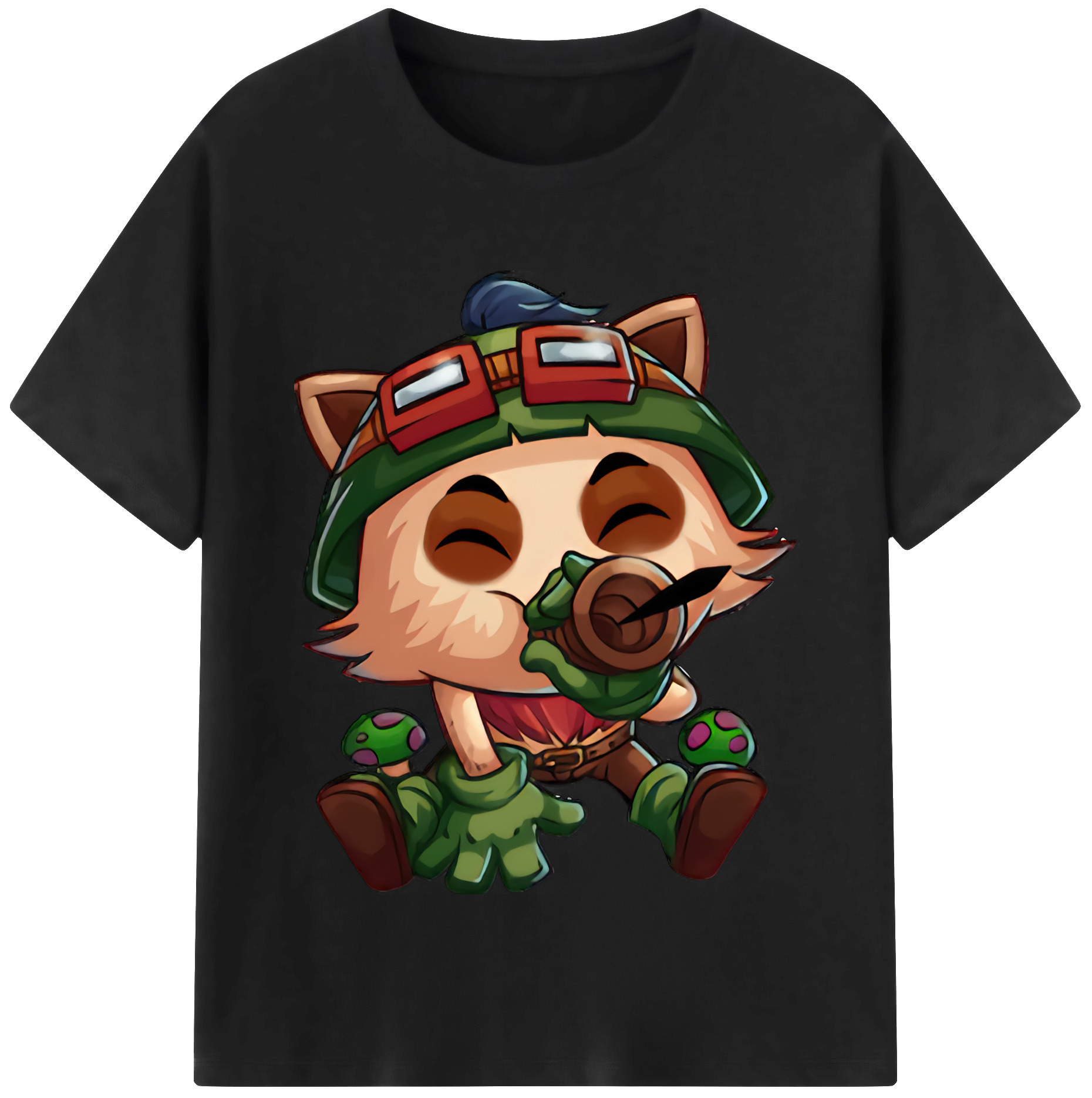リーグ・オブ・レジェンド League of Legends LOL 綿100％半袖Tシャツ（フロントプリント）