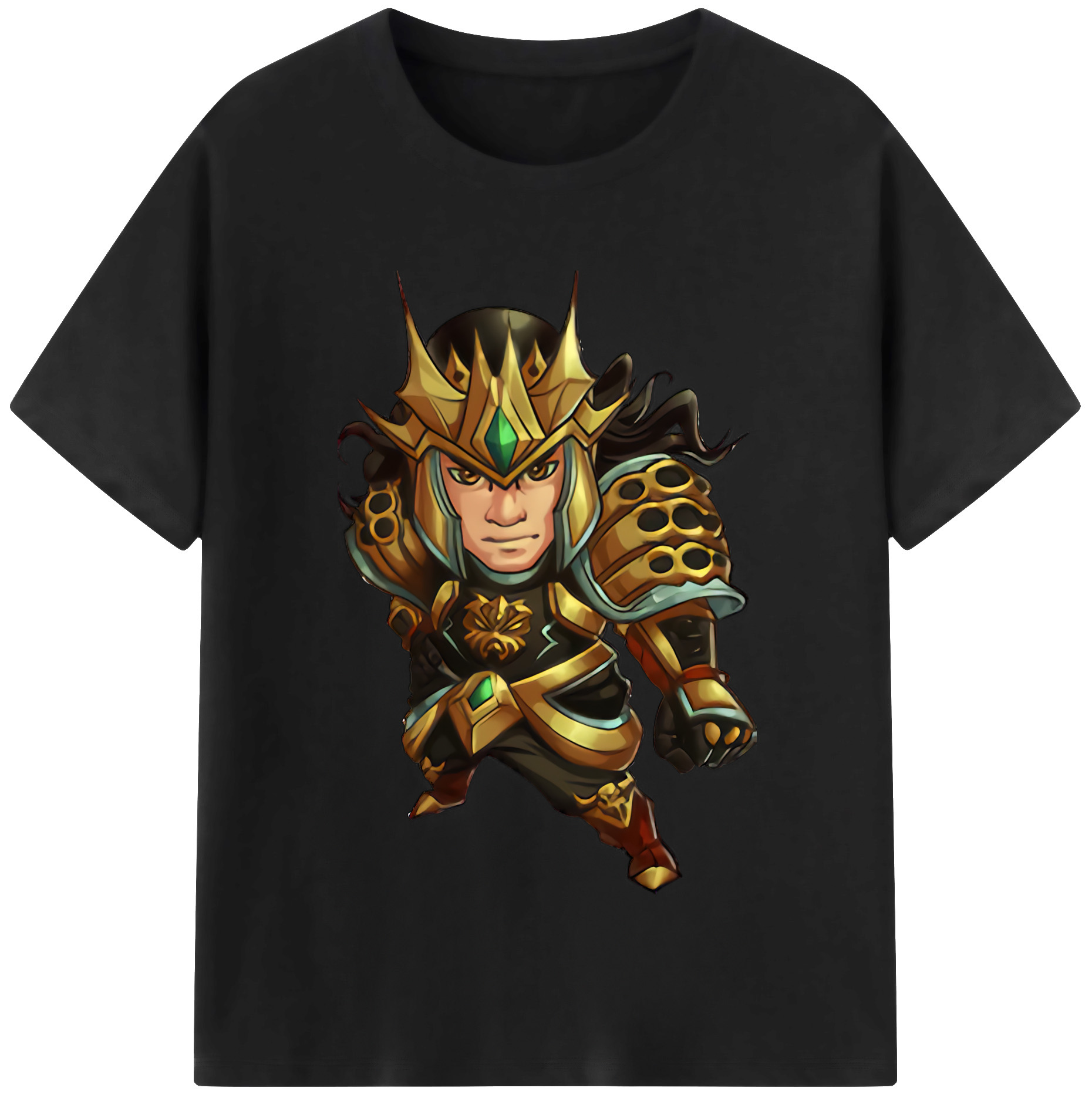 リーグ・オブ・レジェンド League of Legends LOL 綿100％半袖Tシャツ（フロントプリント）