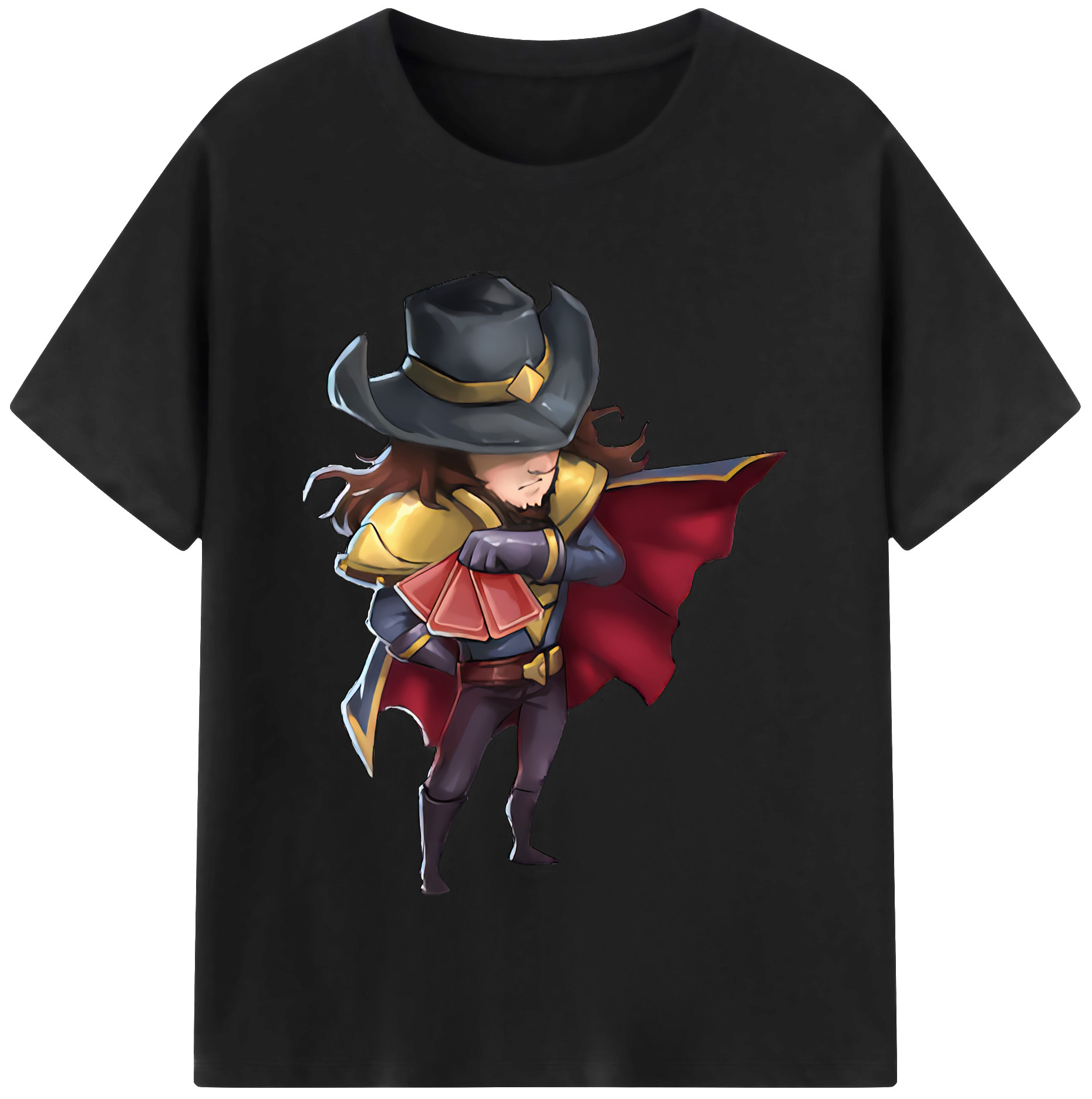 リーグ・オブ・レジェンド League of Legends LOL 綿100％半袖Tシャツ（フロントプリント）