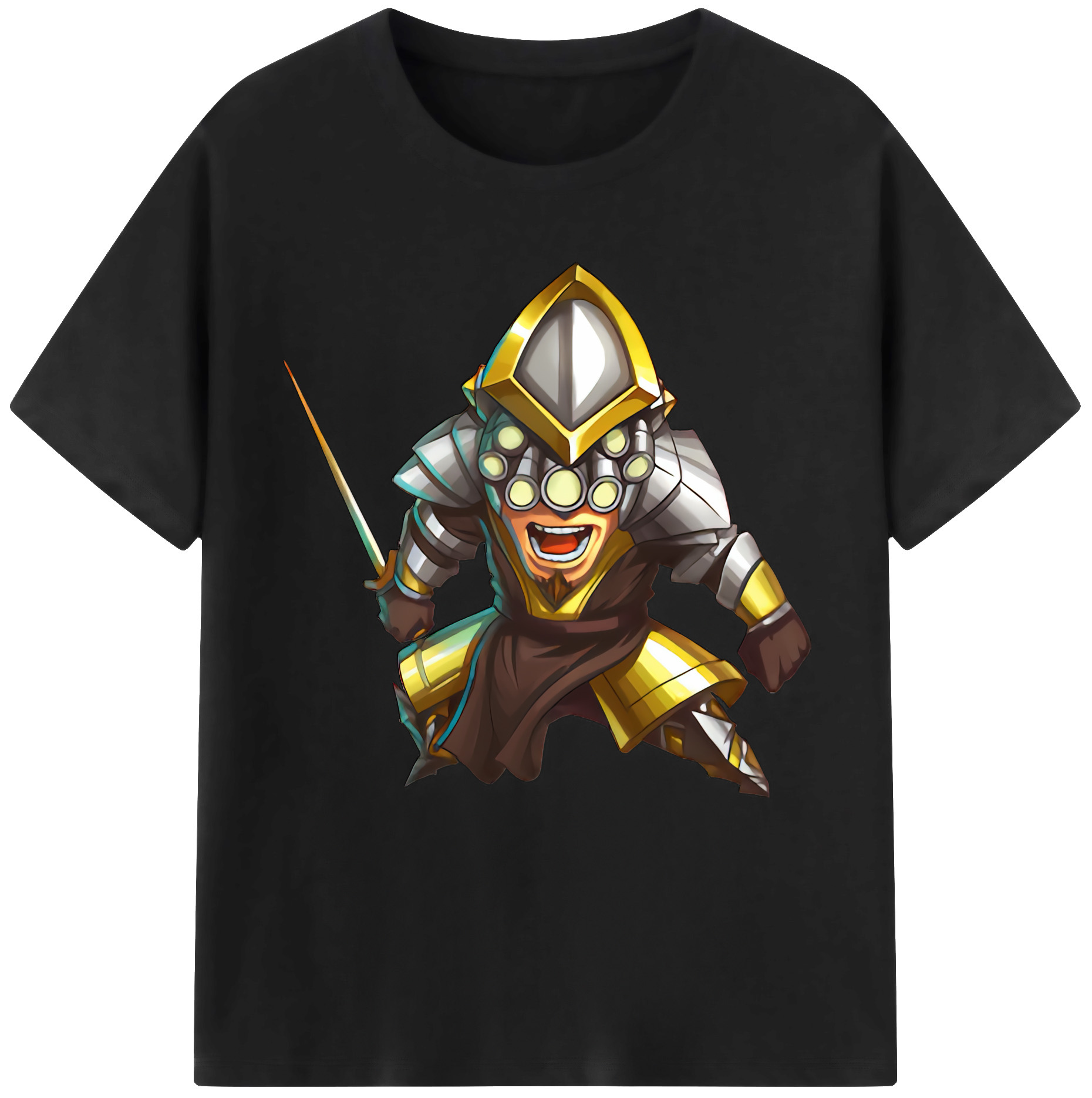 リーグ・オブ・レジェンド League of Legends LOL 綿100％半袖Tシャツ（フロントプリント）