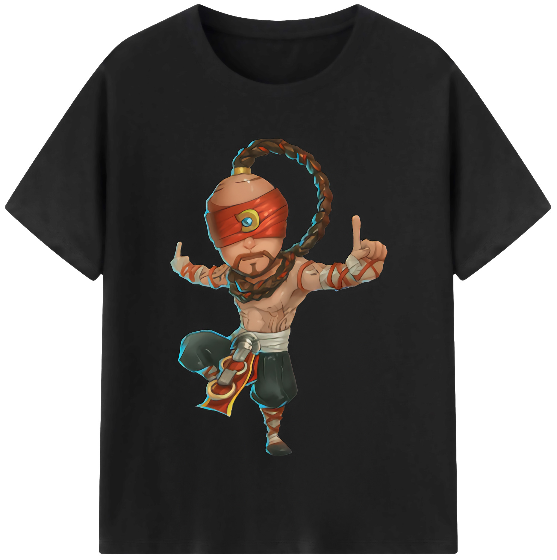 リーグ・オブ・レジェンド League of Legends LOL 綿100％半袖Tシャツ（フロントプリント）