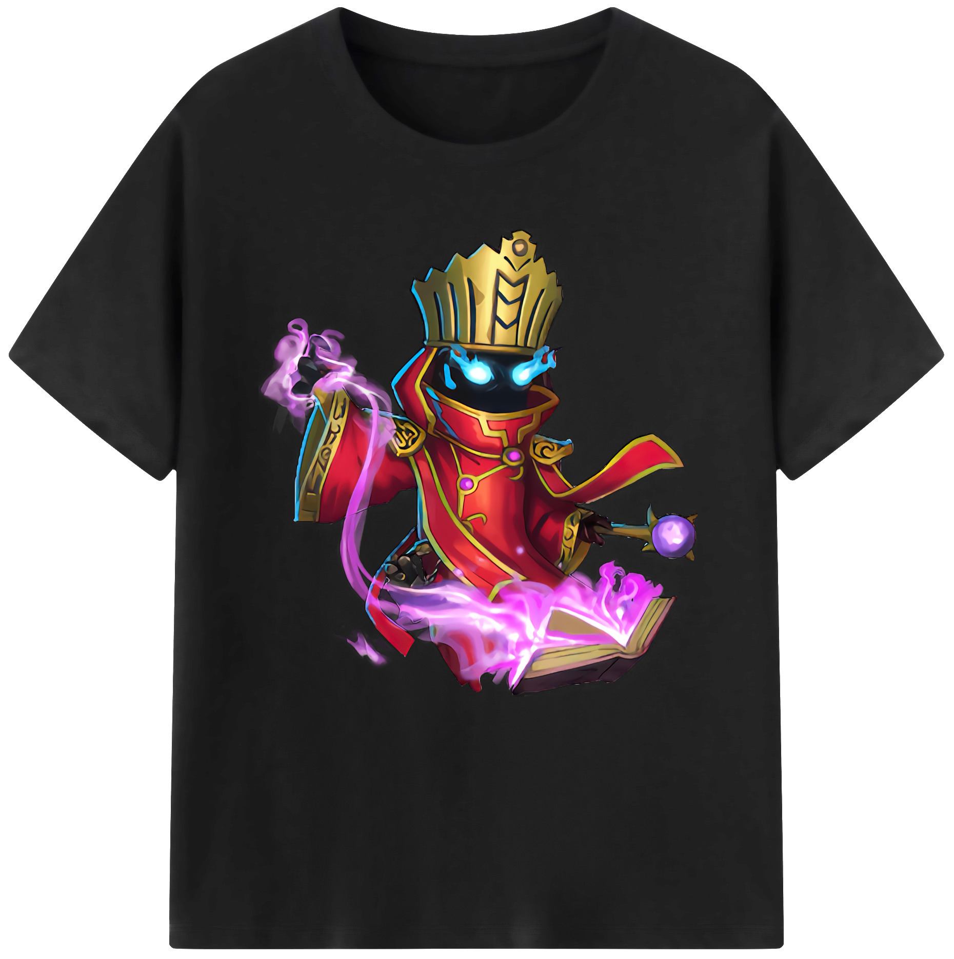 リーグ・オブ・レジェンド League of Legends LOL 綿100％半袖Tシャツ（フロントプリント）