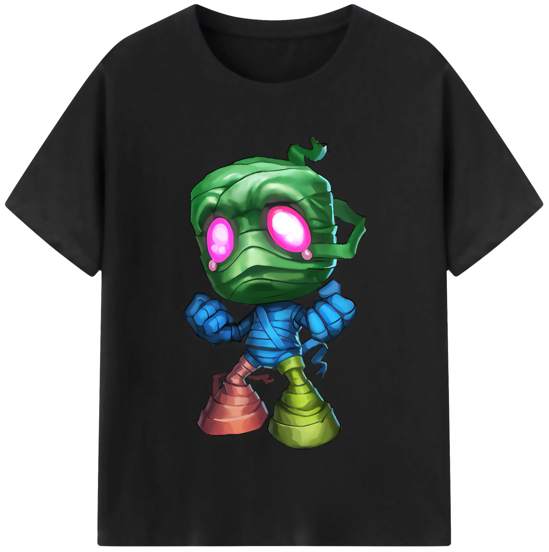 リーグ・オブ・レジェンド League of Legends LOL 綿100％半袖Tシャツ（フロントプリント）