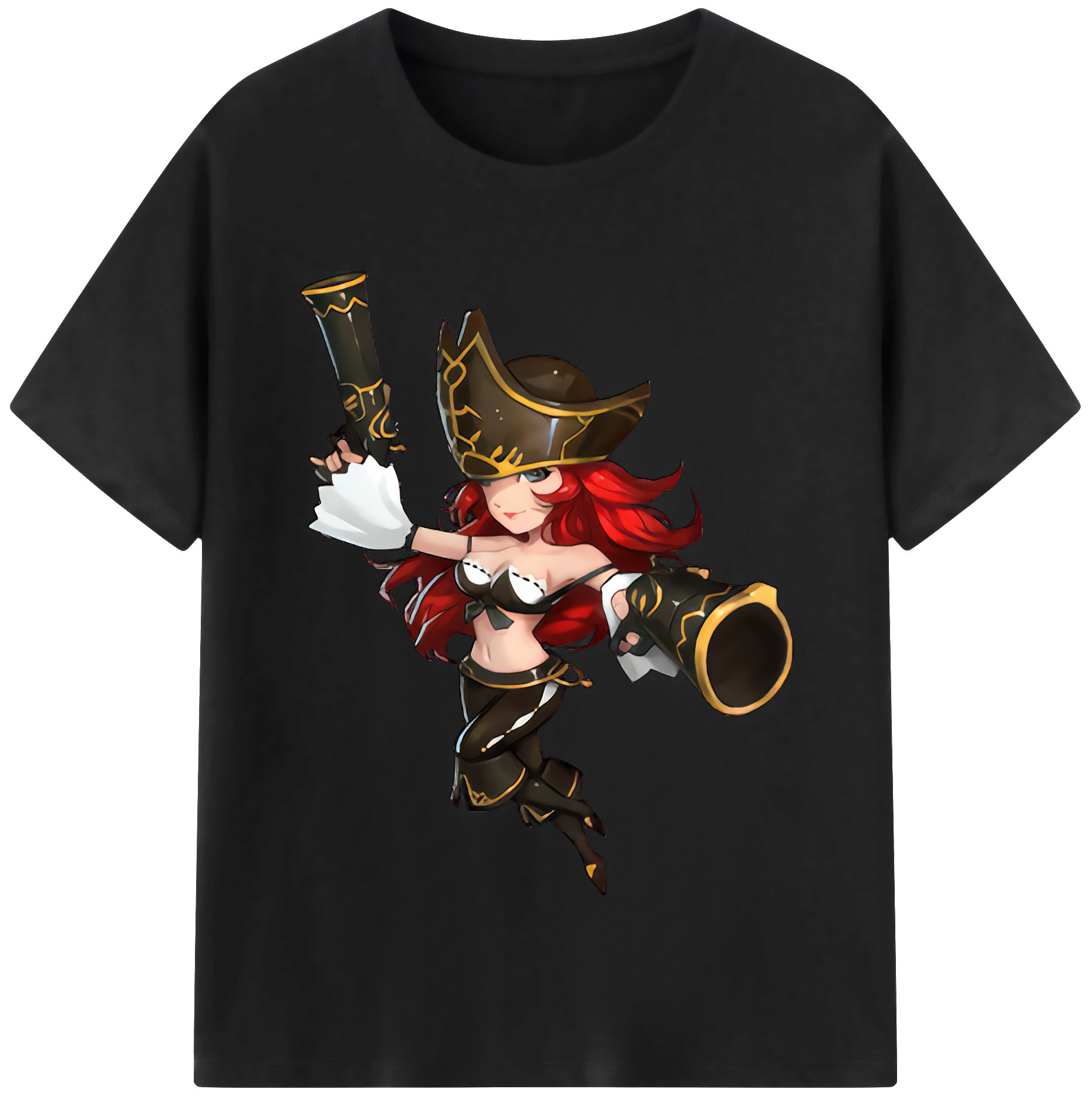 リーグ・オブ・レジェンド League of Legends LOL 綿100％半袖Tシャツ（フロントプリント）