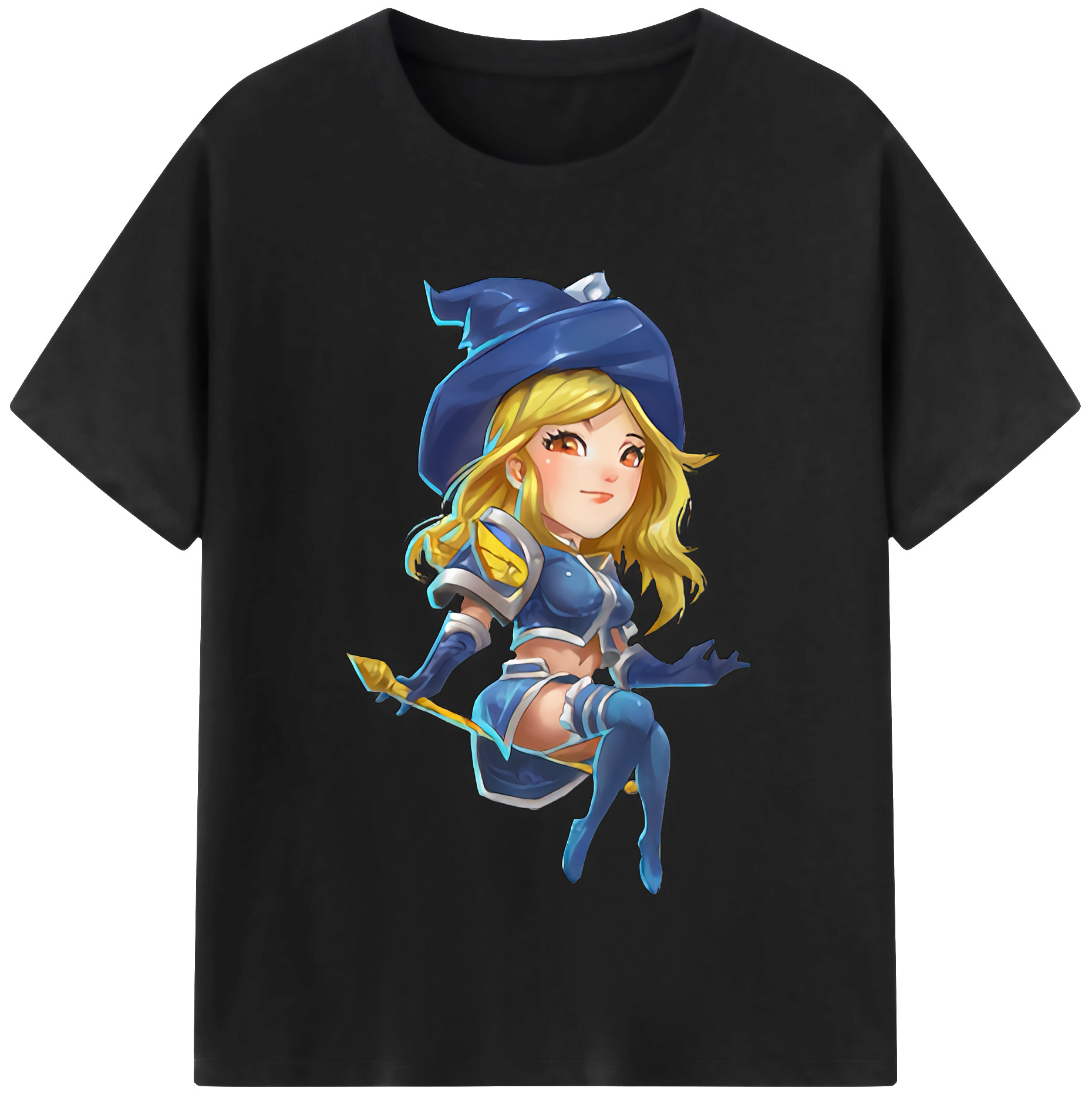 リーグ・オブ・レジェンド League of Legends LOL 綿100％半袖Tシャツ（フロントプリント）