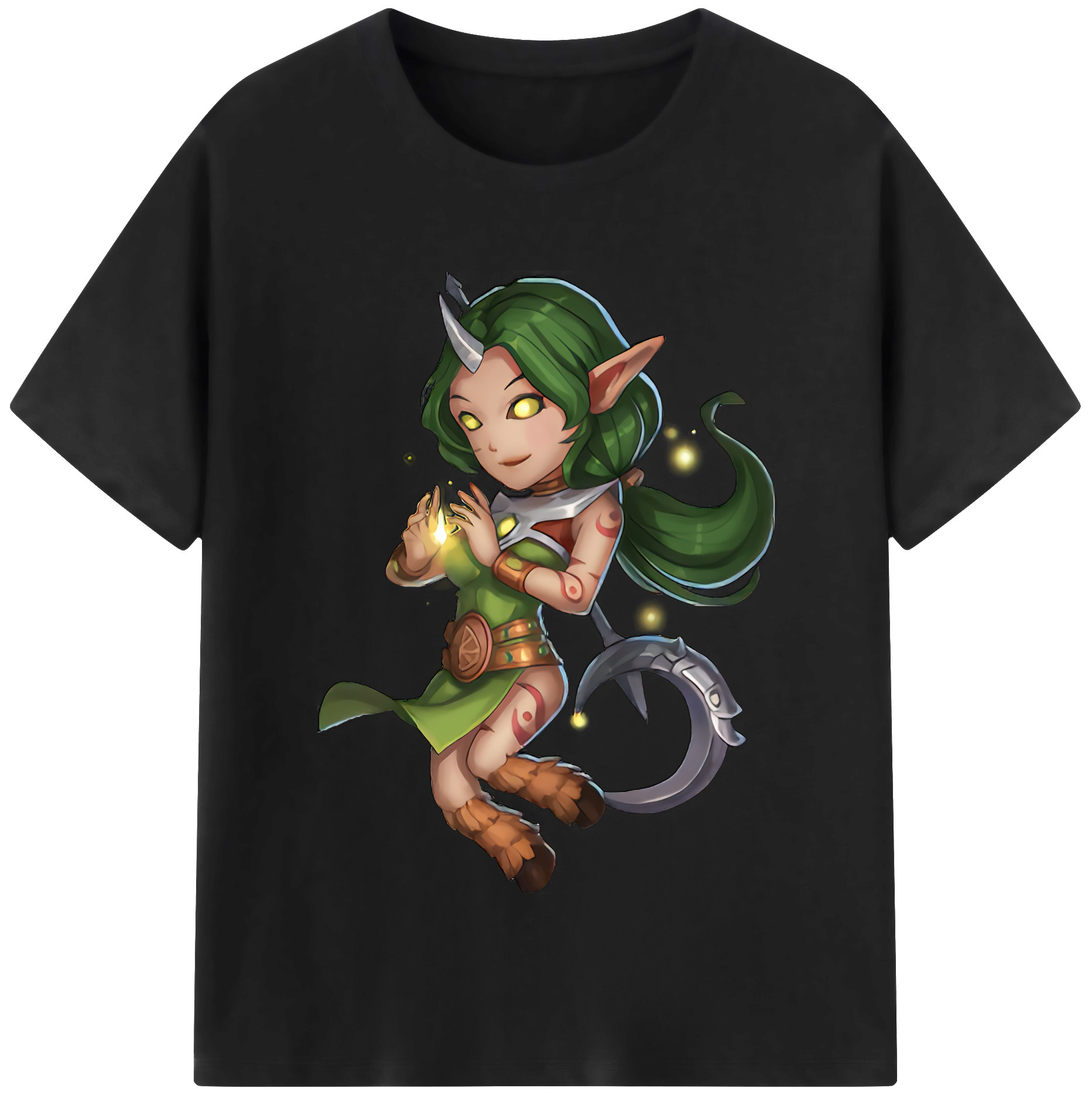 リーグ・オブ・レジェンド League of Legends LOL 綿100％半袖Tシャツ（フロントプリント）