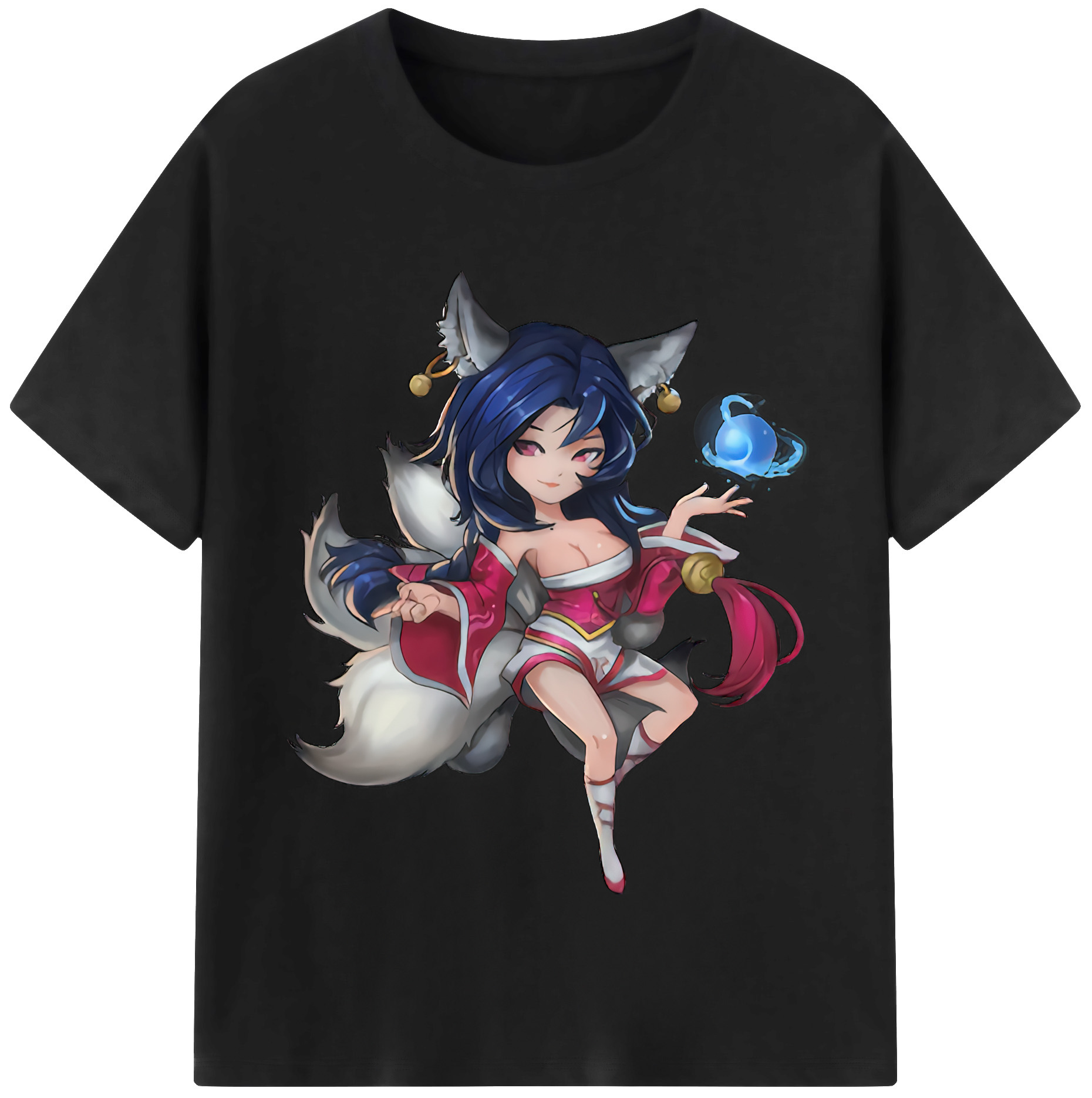 リーグ・オブ・レジェンド League of Legends LOL 綿100％半袖Tシャツ（フロントプリント）