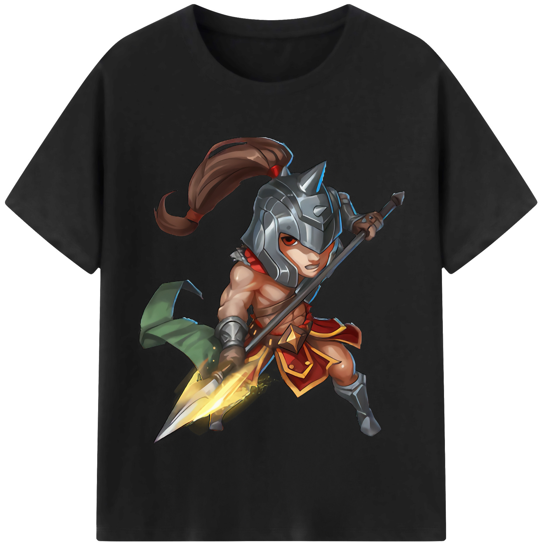 リーグ・オブ・レジェンド League of Legends LOL 綿100％半袖Tシャツ（フロントプリント）
